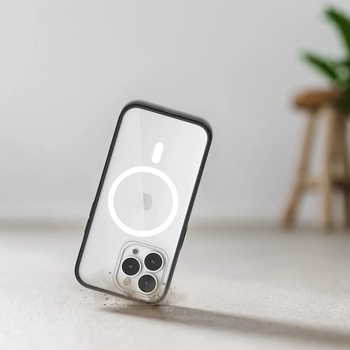 Woodcessories Funda Transparente Magsafe Iphone 15 Plus Blanco