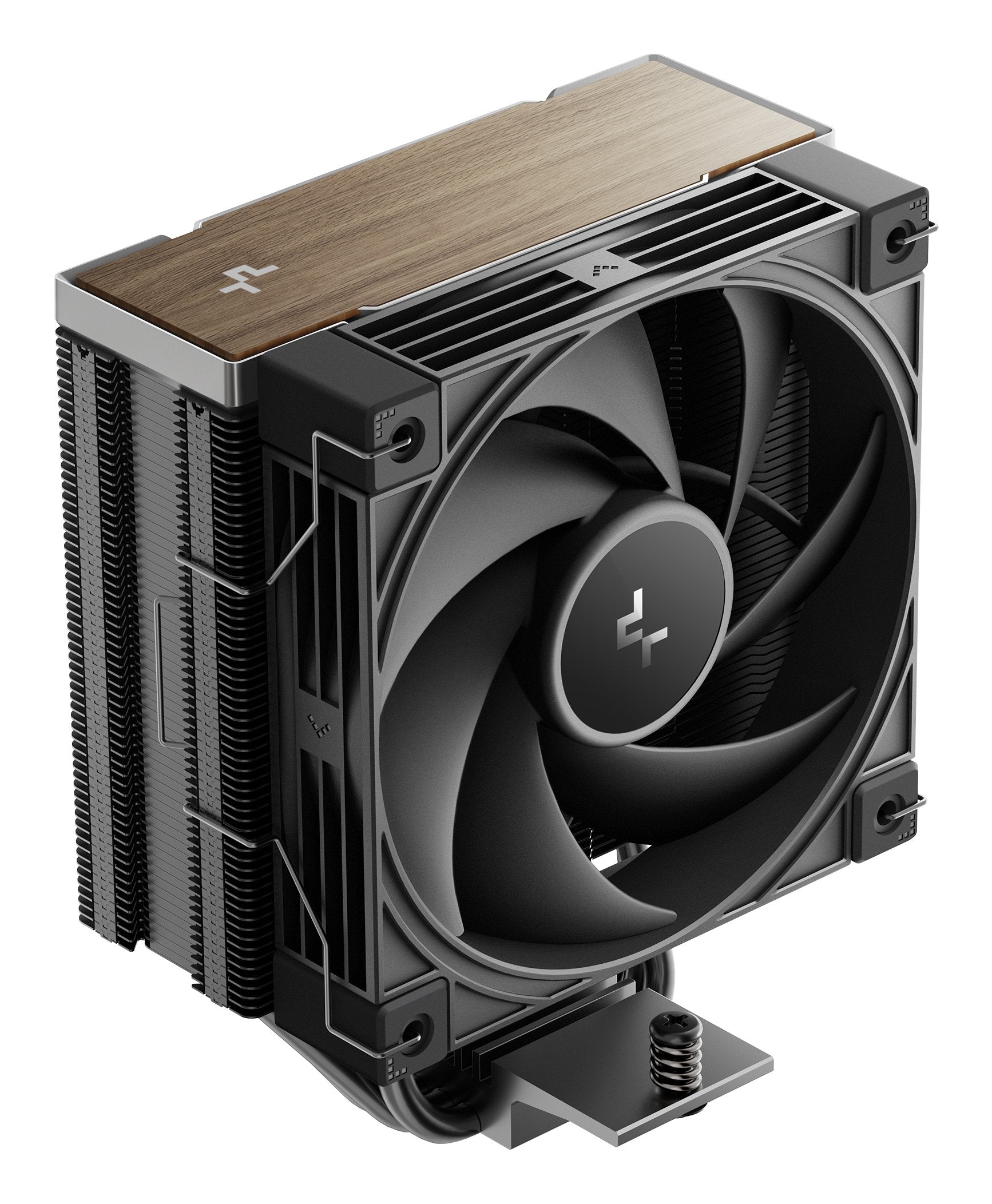 Deepcool Ak400 G2, Disipador De Cpu Negro/Madera, 120 Mm R-Ak400g2-Bknnmn-Gjd