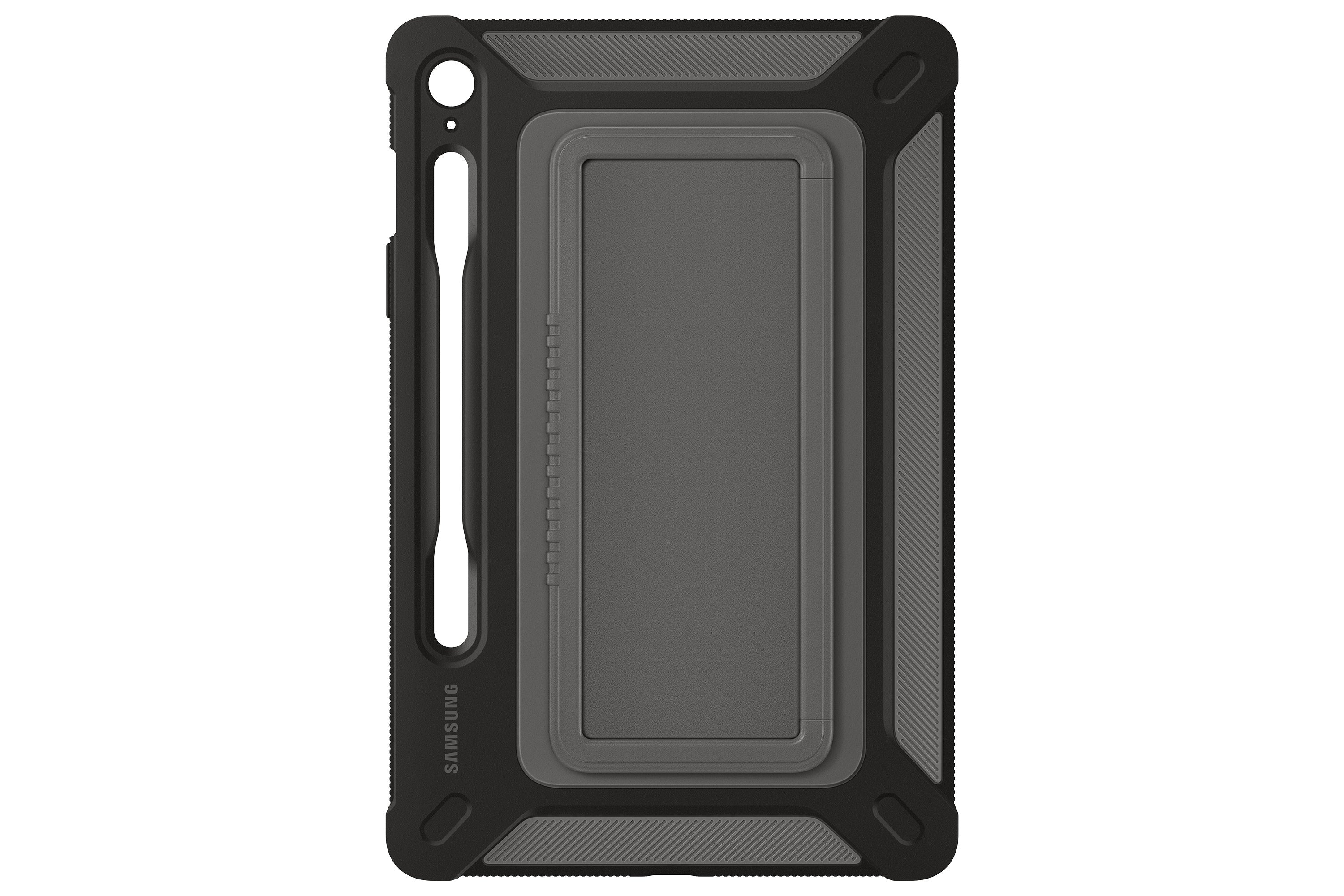 Funda Samsung Outdoor Cover Ef-Rx510, (Negro/Gris, Galaxy Tab S9 Fe)