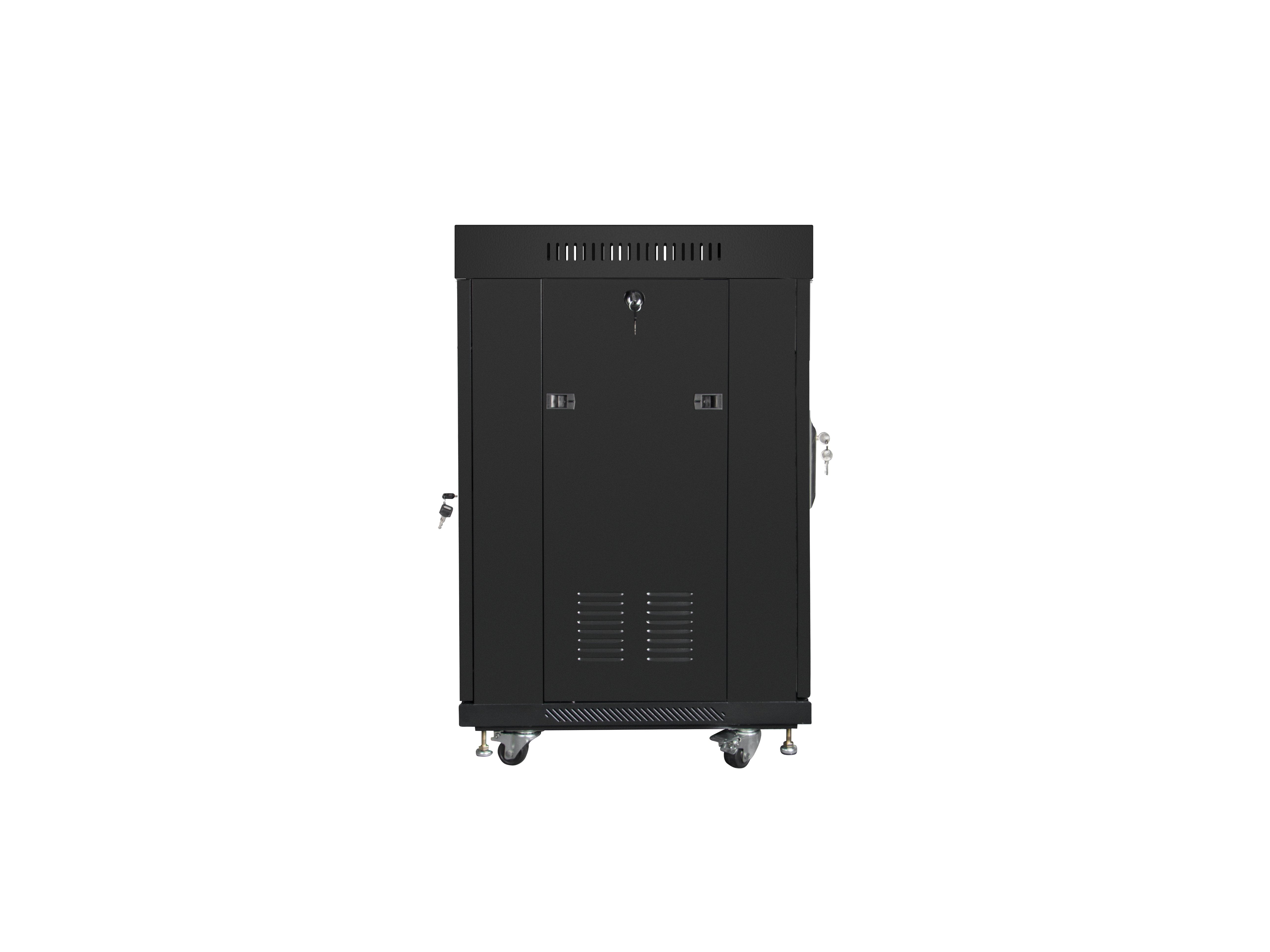 EAN 5901969430356 - Lanberg FF01-6615-12BL armario rack 15U Rack o bastidor independiente Negro imagen 5
