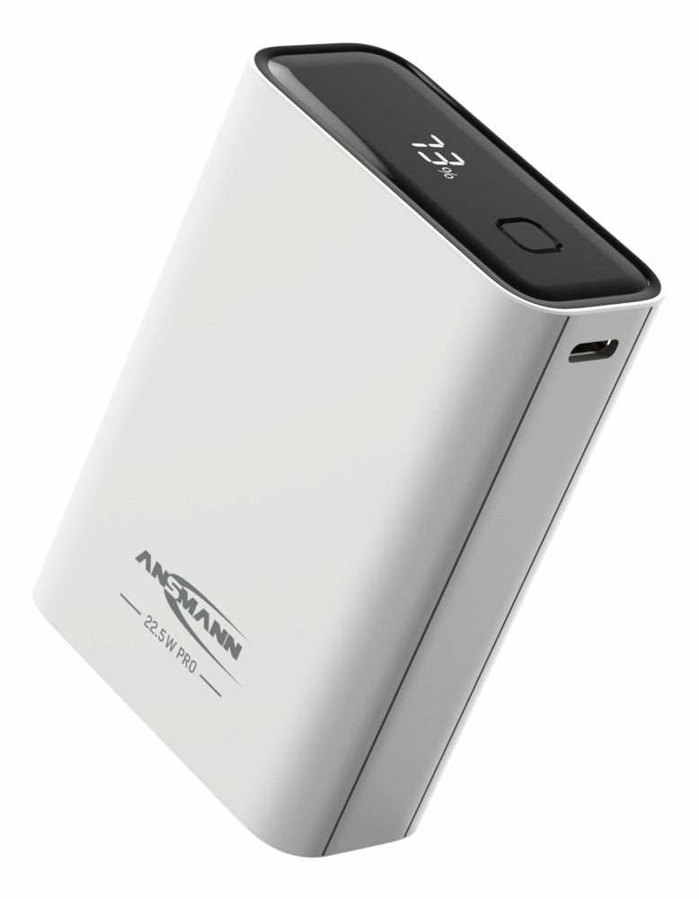Ansmann Powerbank Pro 20.000 Mah Usb-A+C Port 22,5w Wh. 1700-0157