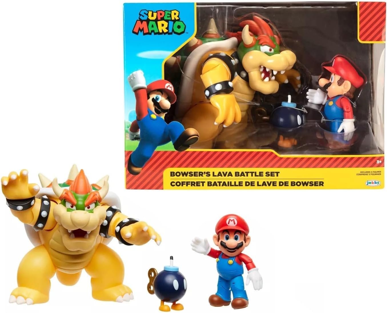 EAN 0039897645124 - Super Mario Bowser’s Lava Battle Set imagen 4