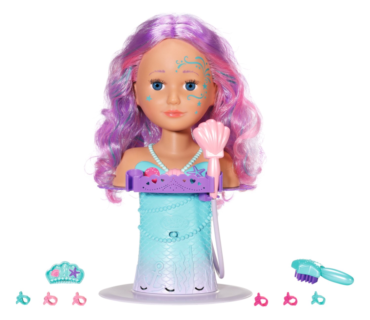 EAN 4001167830550 - BABY born Sister Styling Mermaid Head Muñeca de baño Multicolor imagen 1