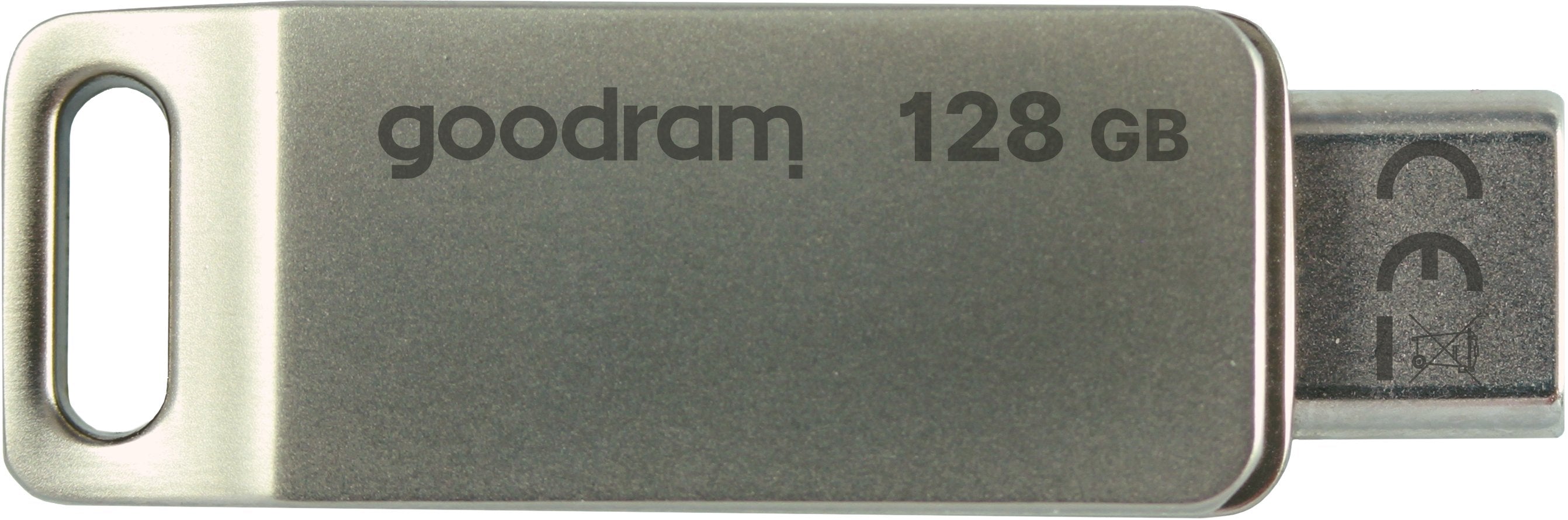 Pendrive Goodram 128gb Oda3 Plateado [Usb 3.2 / Usb Tipo C]
