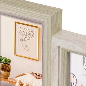 Marco Zep Zara 6q  6x10x15 Wood Gallery Frame Vz662