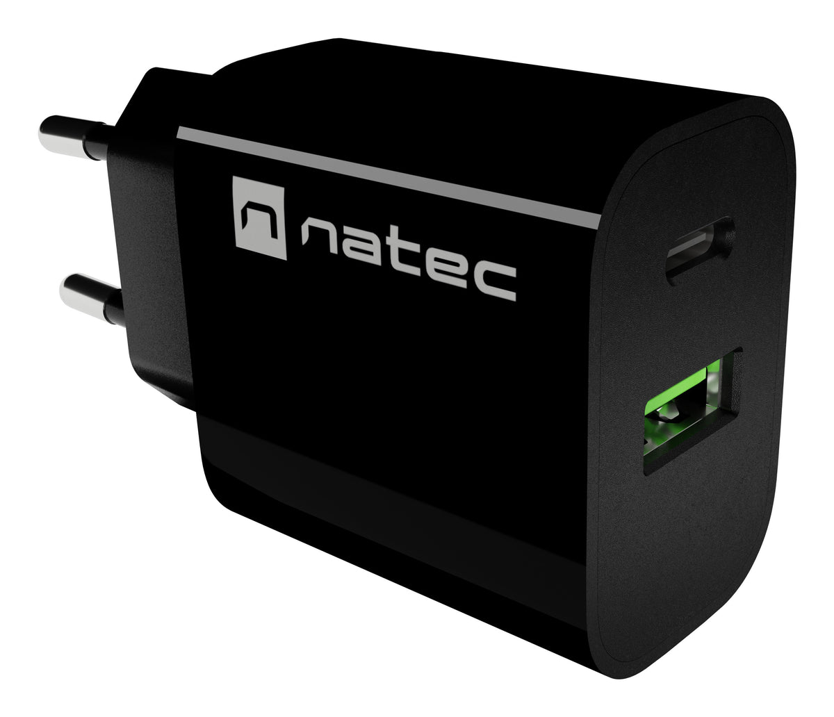 EAN 5901969450163 - NATEC NUC-2397 cargador de dispositivo móvil Universal Negro Corriente alterna Carga rápida Interior imagen 6