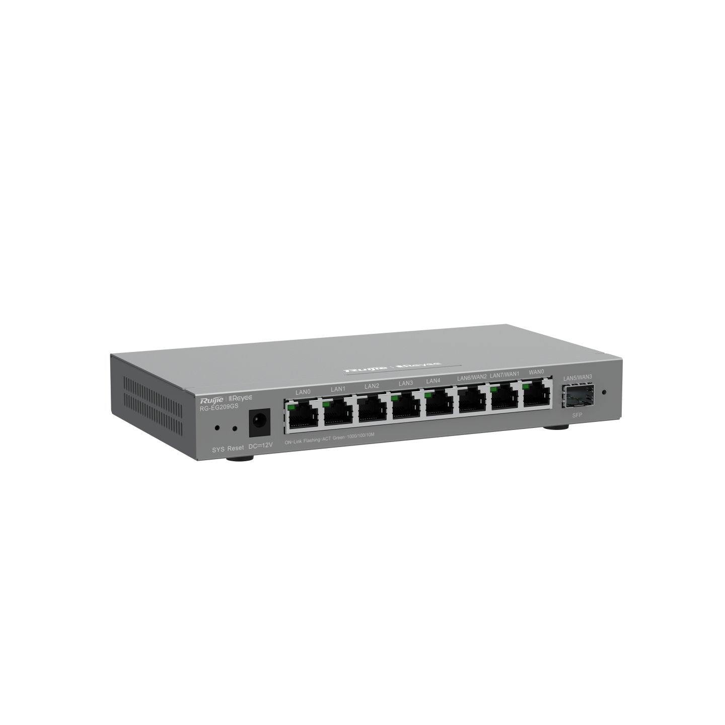 Reyee 9-Port Gigabit Cloud Managed Sfp Router, 8x Gbit, 1x Sfp
