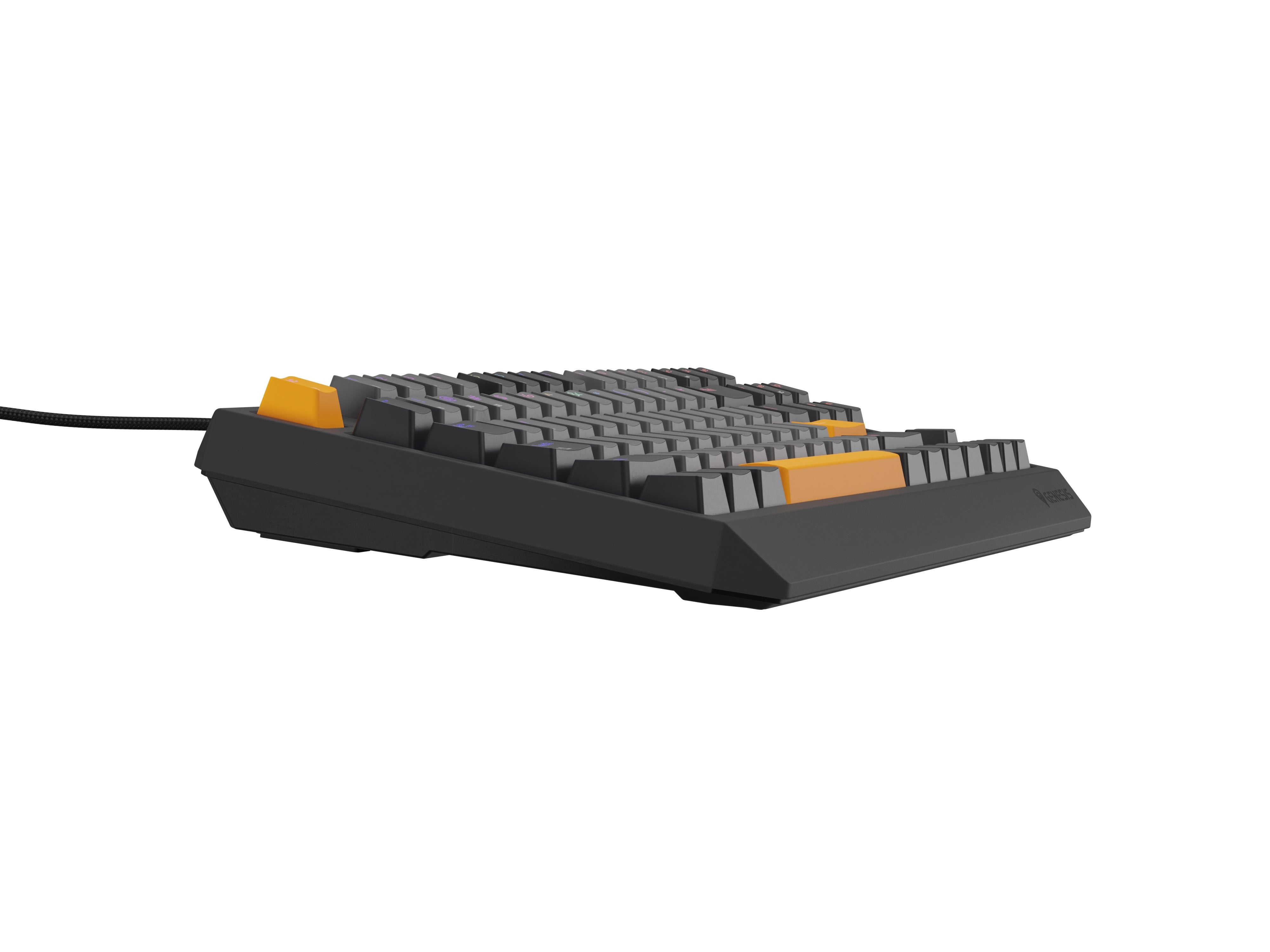 Genesis Thor 230 Tkl Anchor Gray Negative Rgb Outemu Red