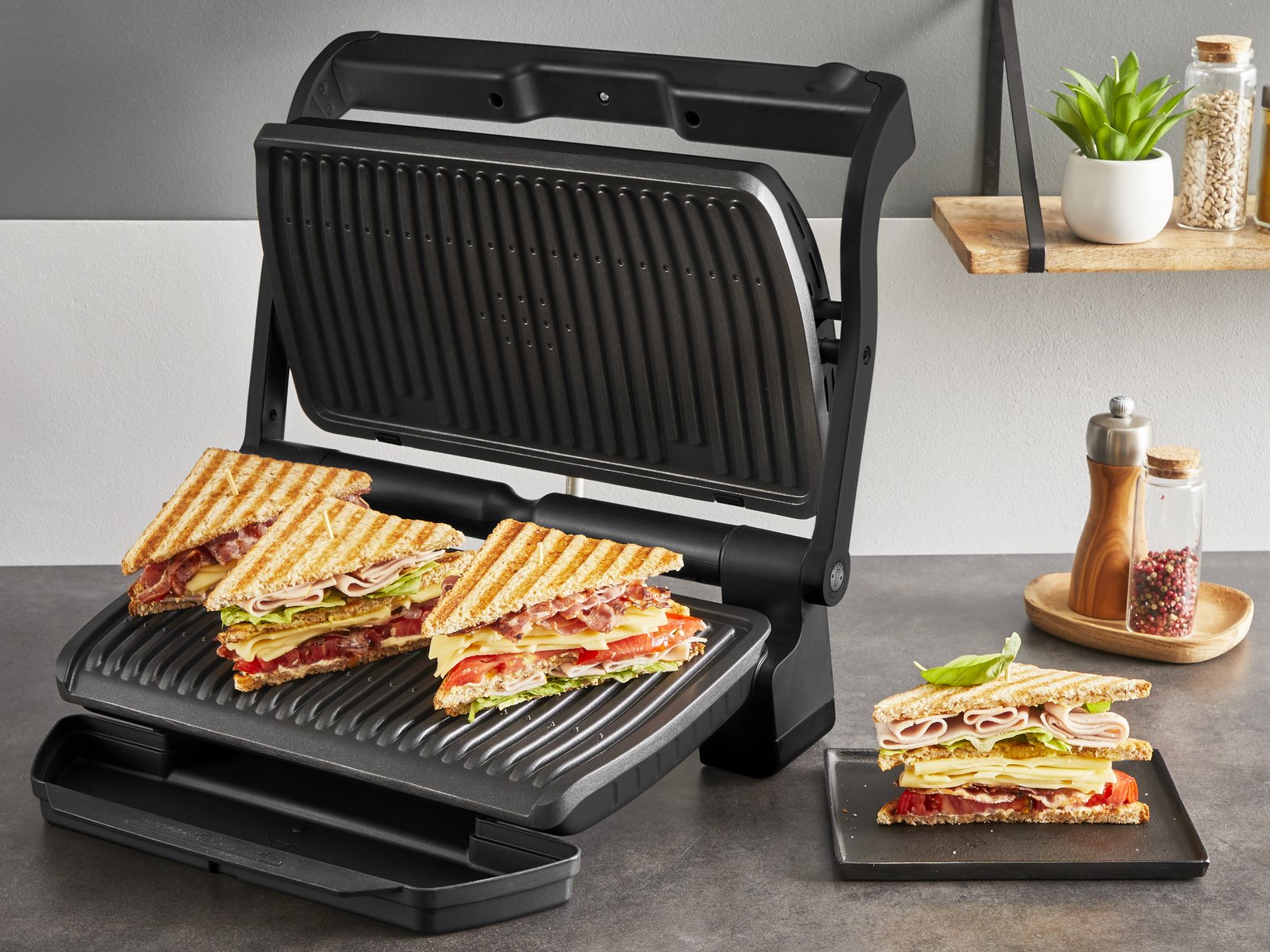 Tefal Gc7278 Optigrill+ Xl Kontaktgrill