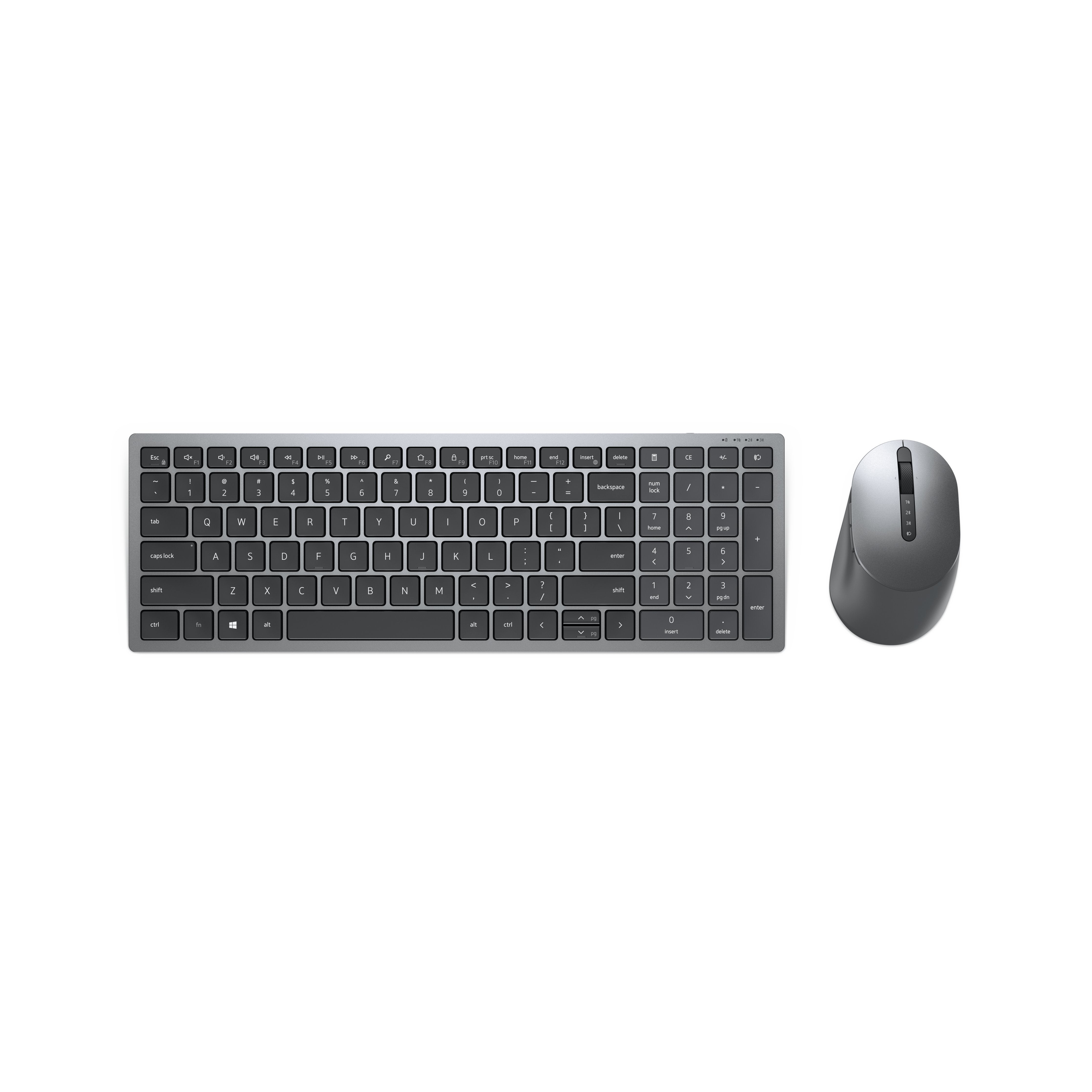 EAN 5397184289402 - DELL KM7120W teclado Ratón incluido Oficina RF Wireless + Bluetooth Gris, Titanio imagen 1