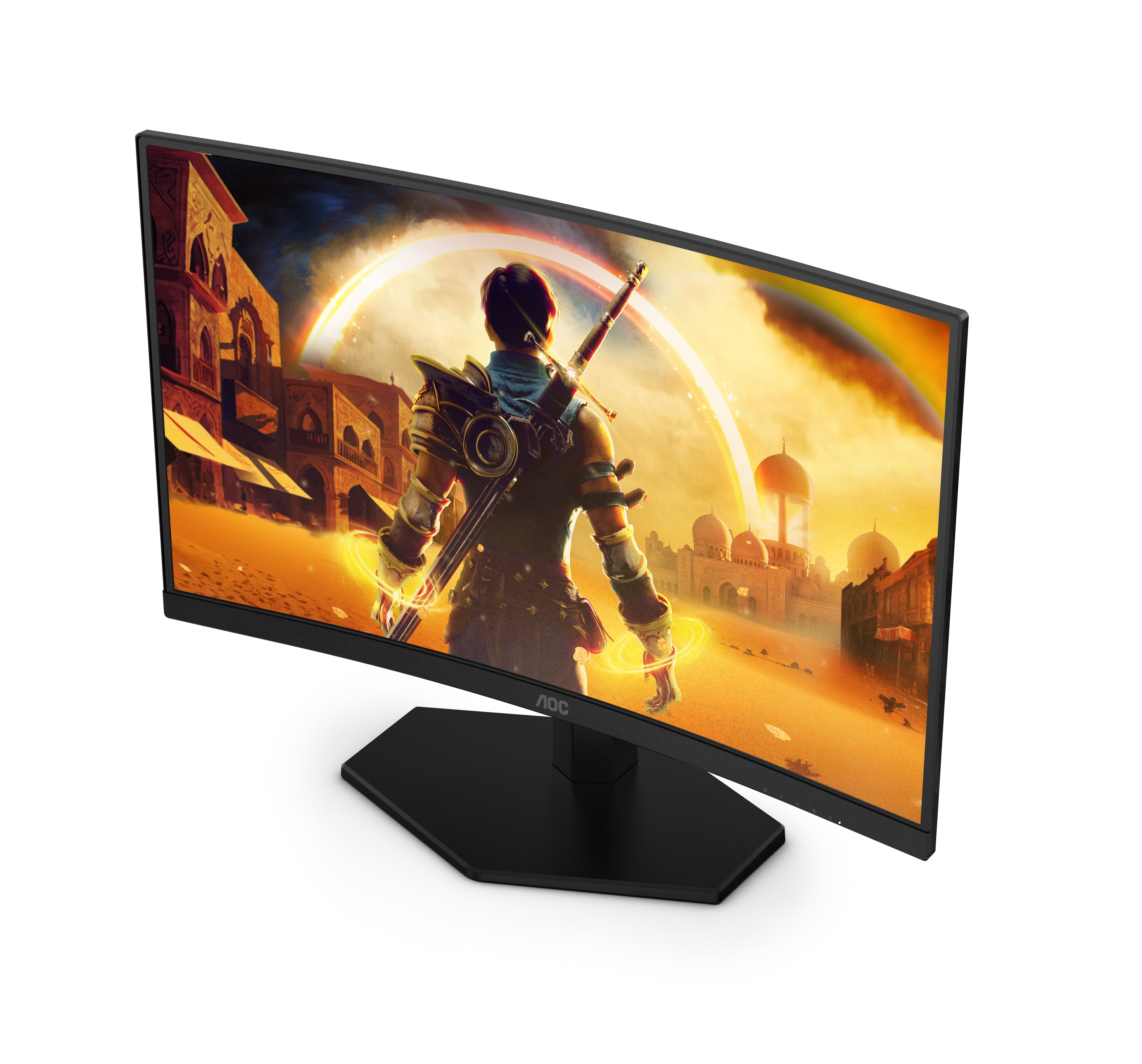 EAN 4038986143271 - AOC G4 23.6" VA FHD 180Hz pantalla para PC 59,9 cm (23.6") 1920 x 1080 Pixeles Full HD LCD Negro, Rojo imagen 9