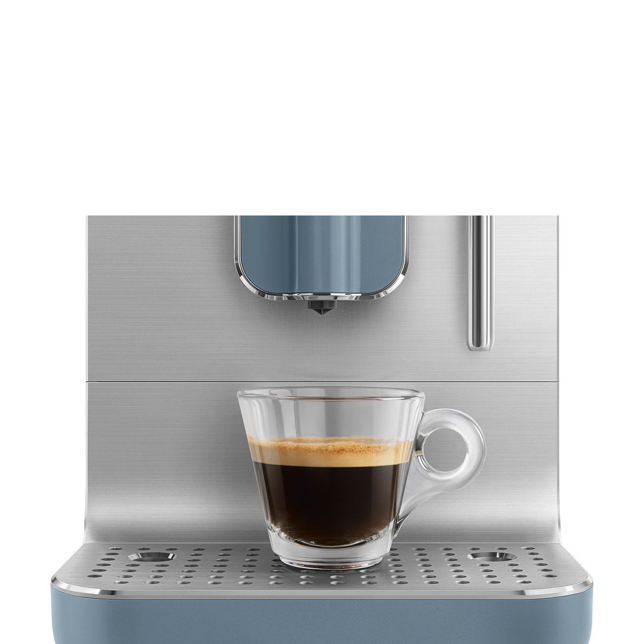 Smeg Espressomaschine Bcc12sbmeu, Dampfdüse, Mahlwerk, Thermoblock, 1.4l Tank