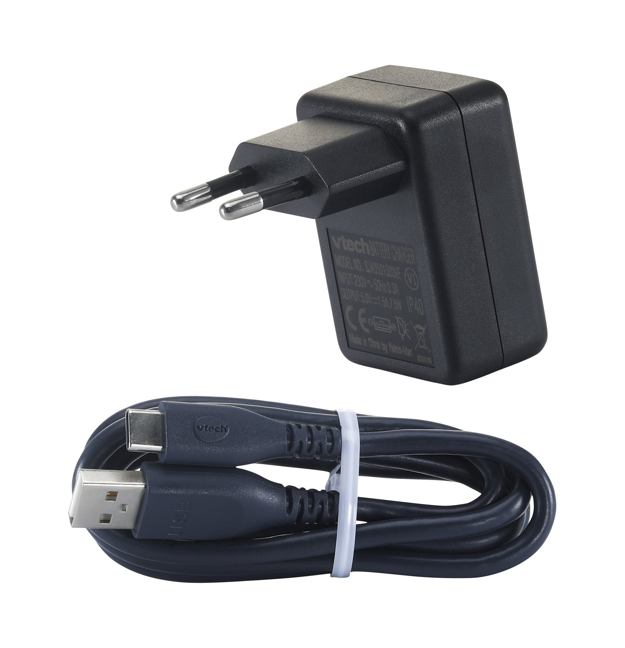 Vtech Usb-C Netzadaptador 7,5 Watt (Negro, Para Vtech Lernspielzeuge) 80-424449
