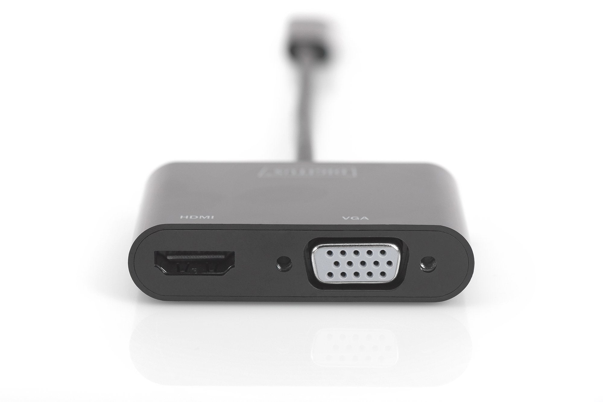 Conversor Hub Digitus Video Usb Tipo C A Hdmi + Vga 4k/30hz Full Hd 1080p