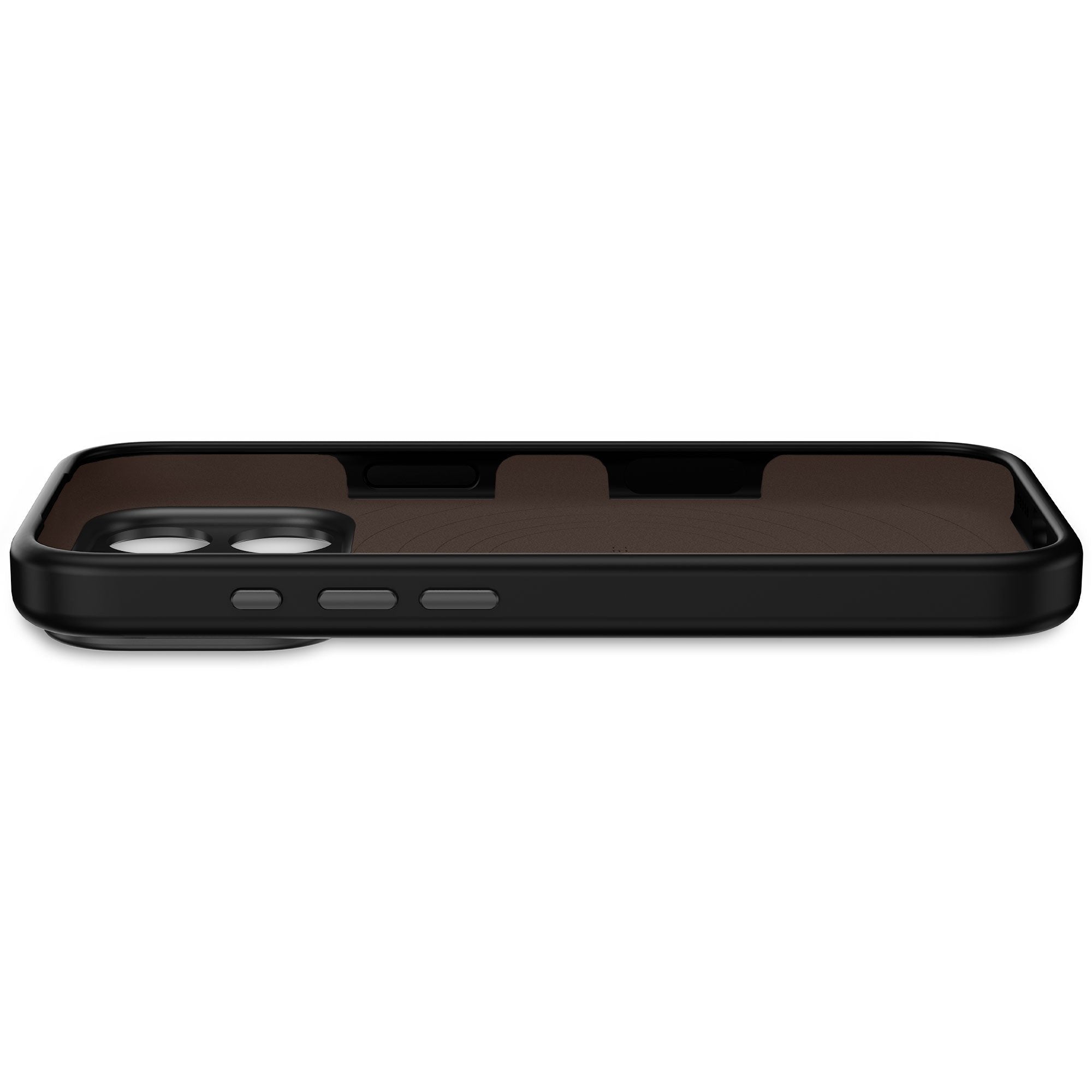 Decoded Silicone Backcover Apple Iphone 17 Pro Max Phantom Black Funda Para Iphone 17 Pro Max 17,5 Cm (6.9") Negro