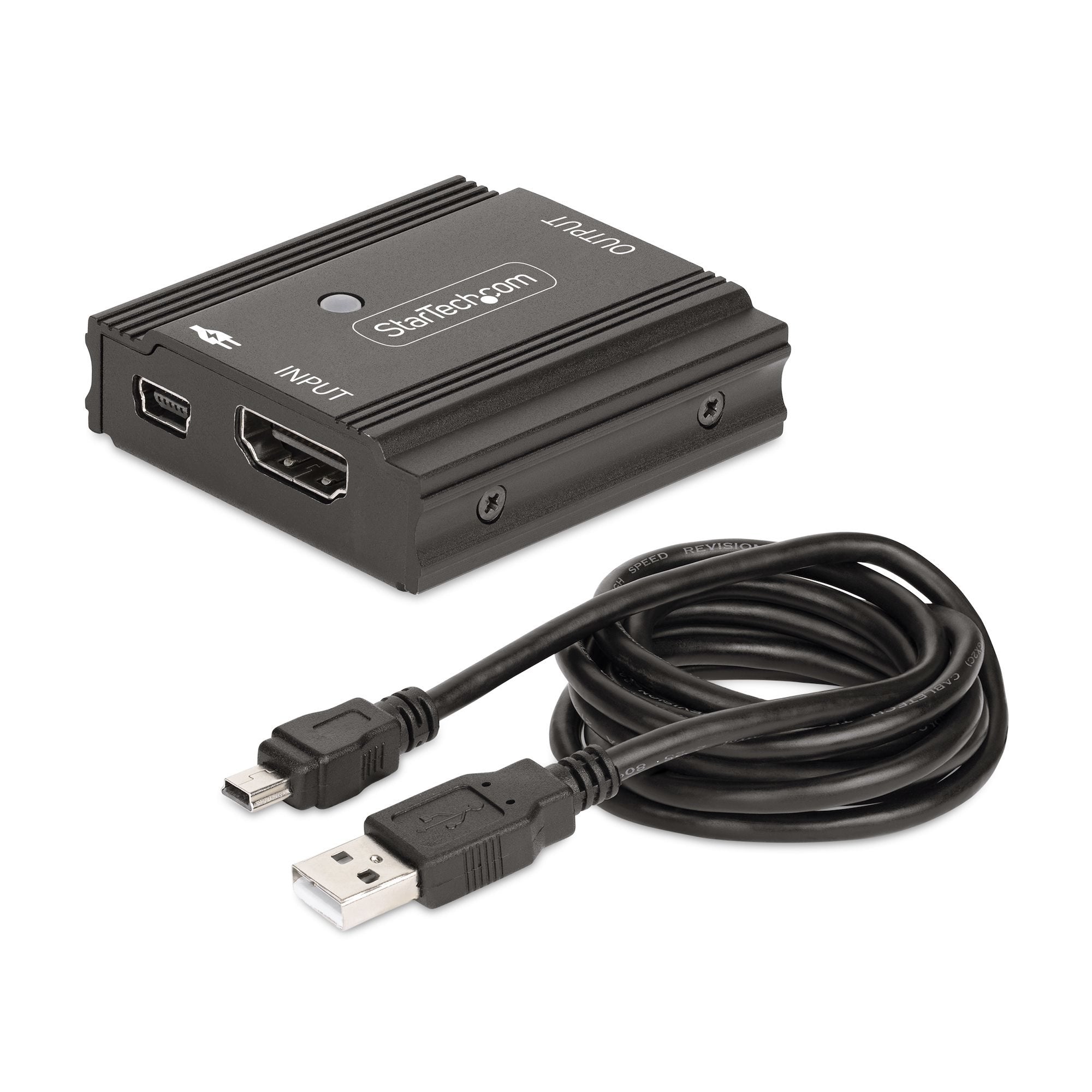Startech.Com Amplificador De Señal Hdmi 8k 60hz / 4k 144hz - 10m - Repetidor Booster Hdmi 2.1 De Señal De Vídeo - Extensor Alargador Para Cables Hdmi