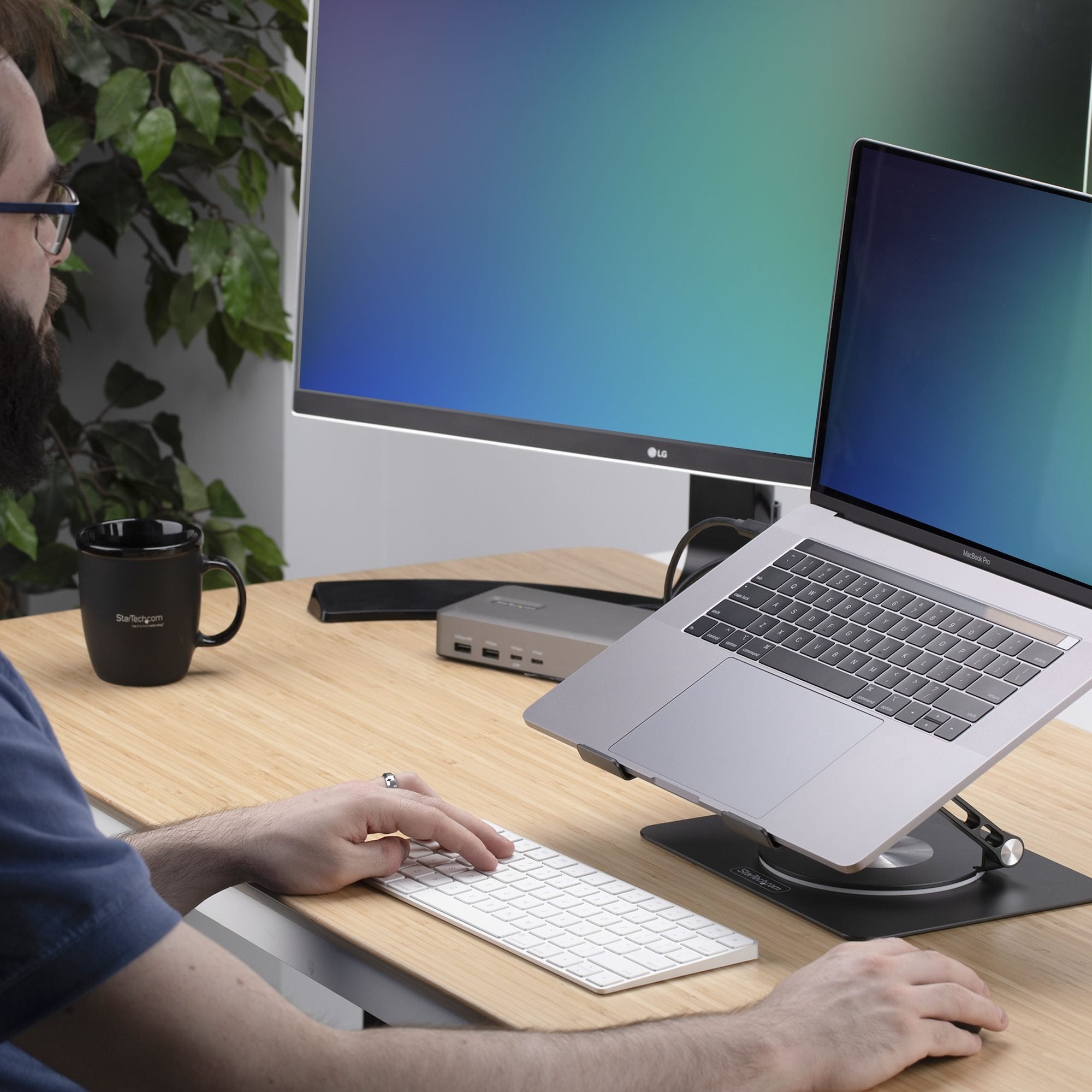 Soporte Elevador De Portatil Accs