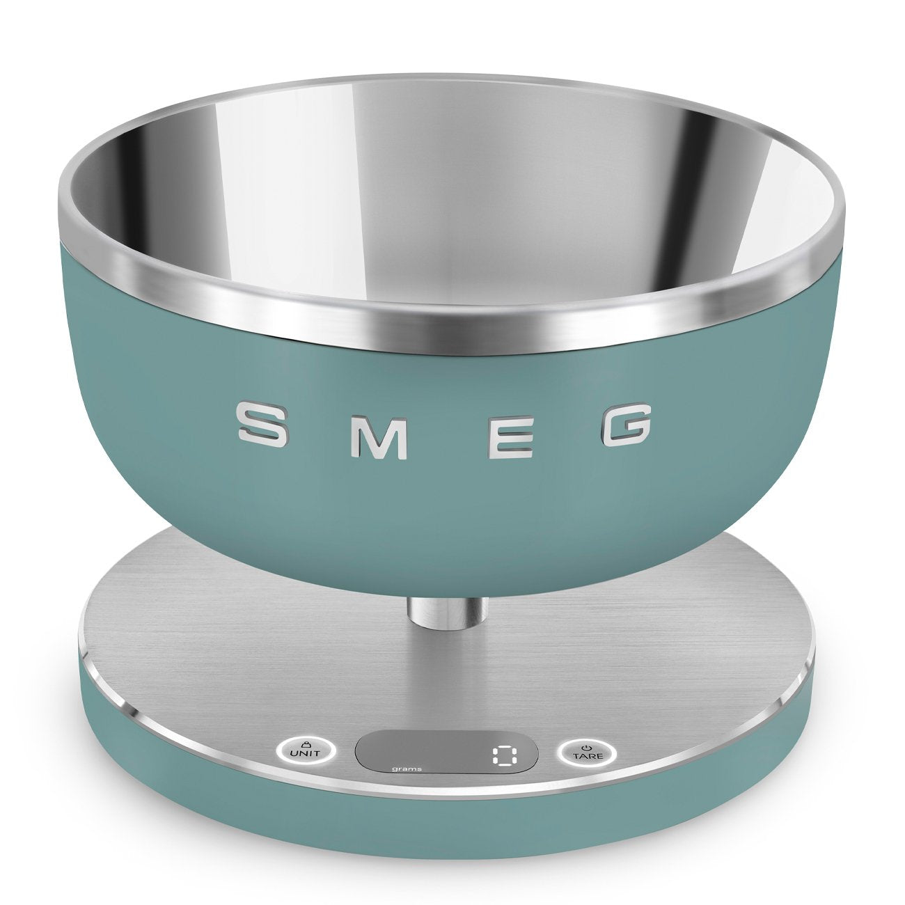 EAN 8017709338206 - Smeg KSC01EGMWW báscula de cocina Verde claro, Acero inoxidable Encimera Alrededor Báscula electrónica de imagen 1