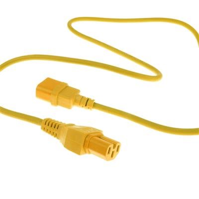 Powercord C14 - C15 Amarillo 2 M