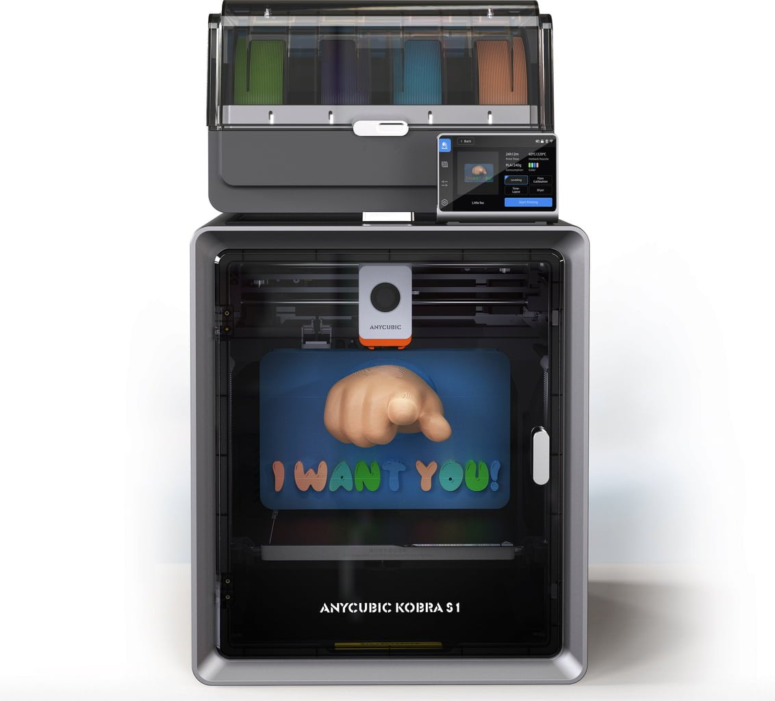 EAN 6974662351005 - 3D Prima Anycubic Kobra S1 Combo Wifi imagen 2