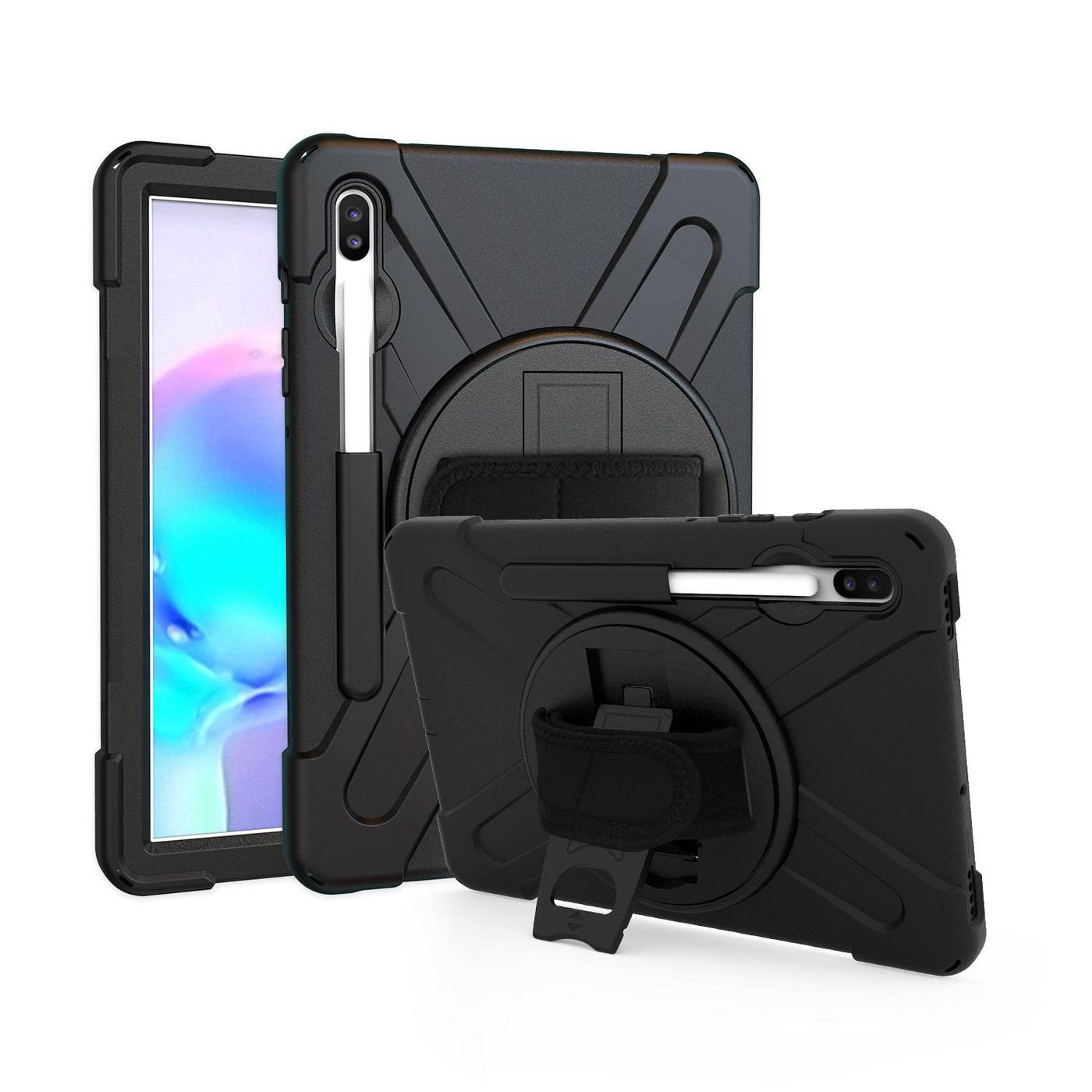 Estuff Samsung Galaxy Tab S6/S6 5g 26,7 Cm [10.5] Funda Negro