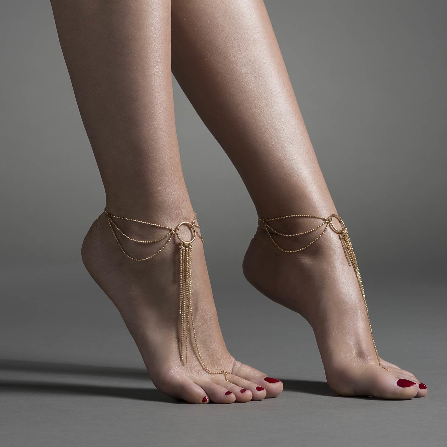 Bijoux - Magnifique Pulseras Para Los Pies Dorado