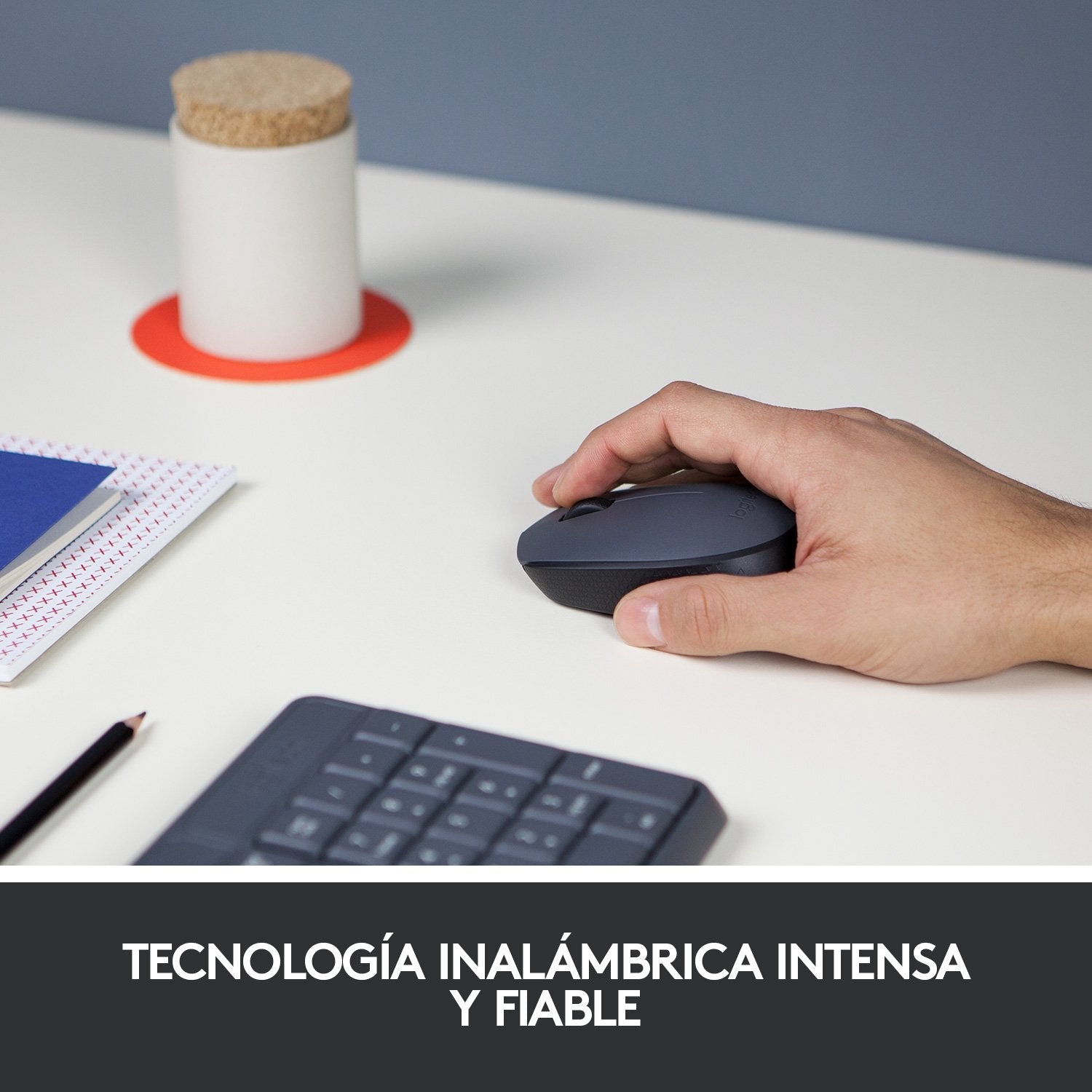 EAN 5099206062887 - Logitech M170 Grey-K ratón Oficina Ambidextro RF inalámbrico Óptico 1000 DPI imagen 8