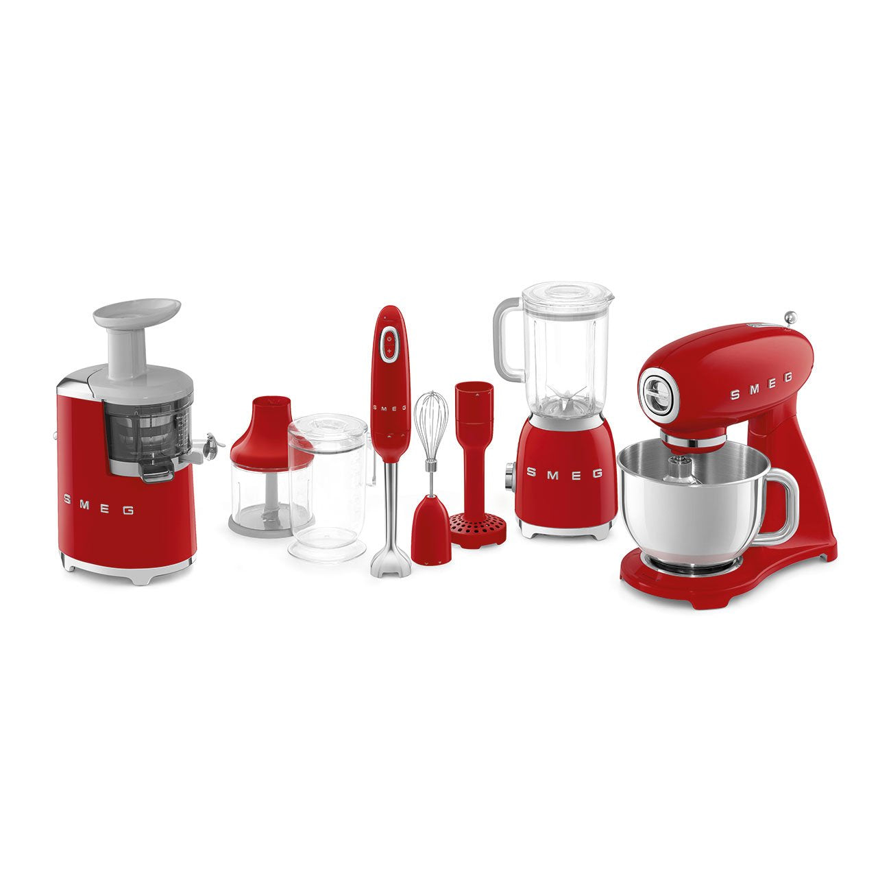 EAN 8017709269203 - Smeg SMF03RDEU batidora Batidora de varillas 800 W Rojo imagen 10