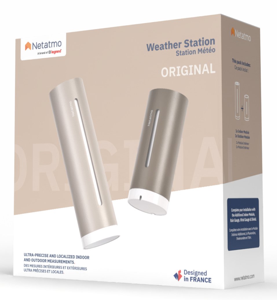 Netatmo Stacja Pogody Original (2 Gen.)