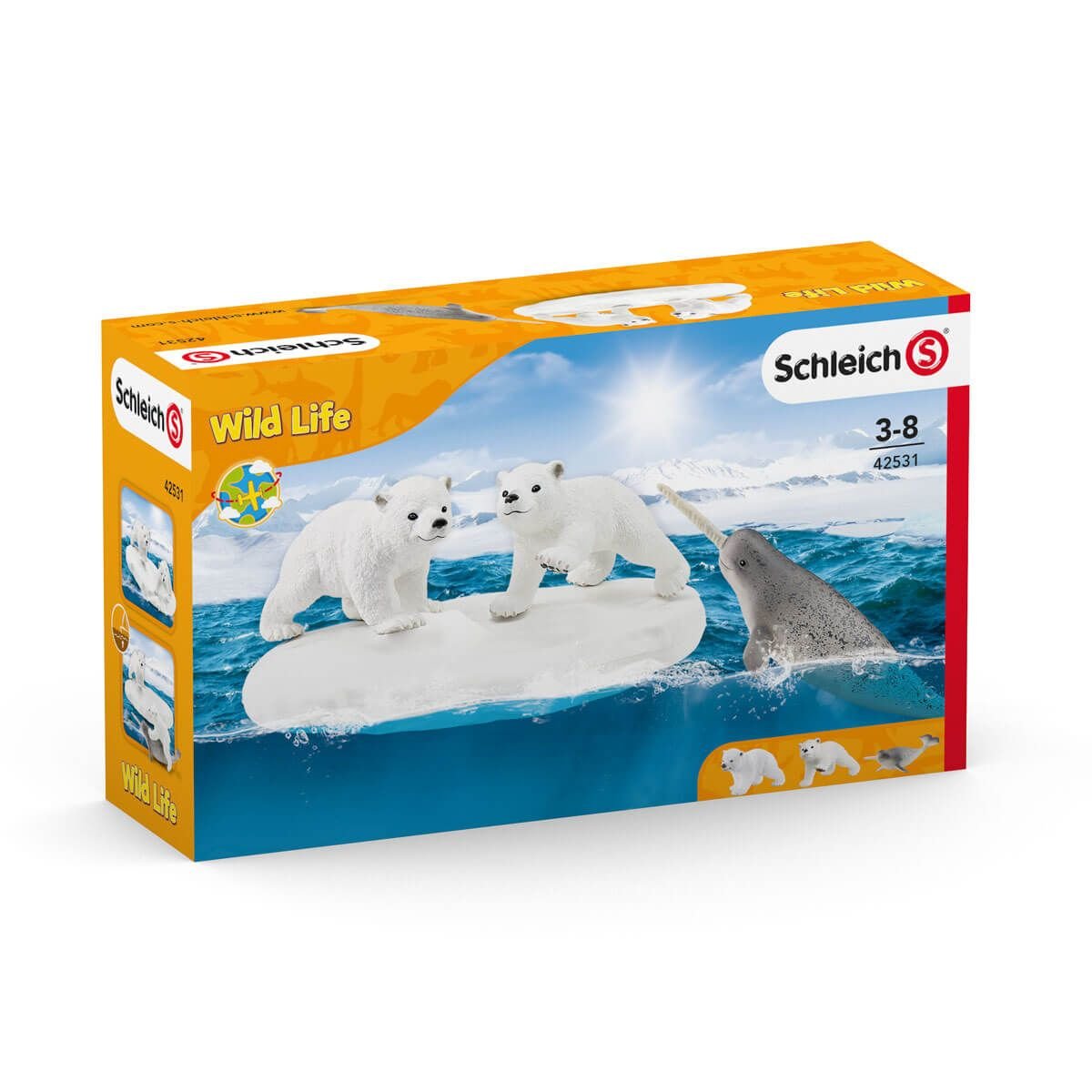 Tobogán De Oso Polar Schleich Wild Life 42531