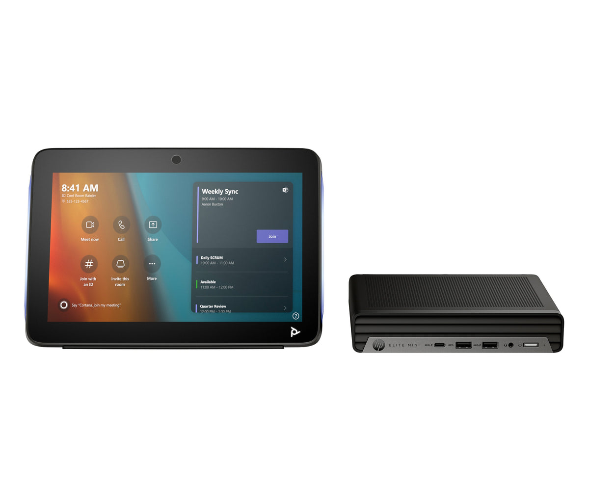 EAN 0198122884285 - HP Mini IP Conference PC with Microsoft Team Rooms sistema de video conferencia Ethernet Terminal multime imagen 1