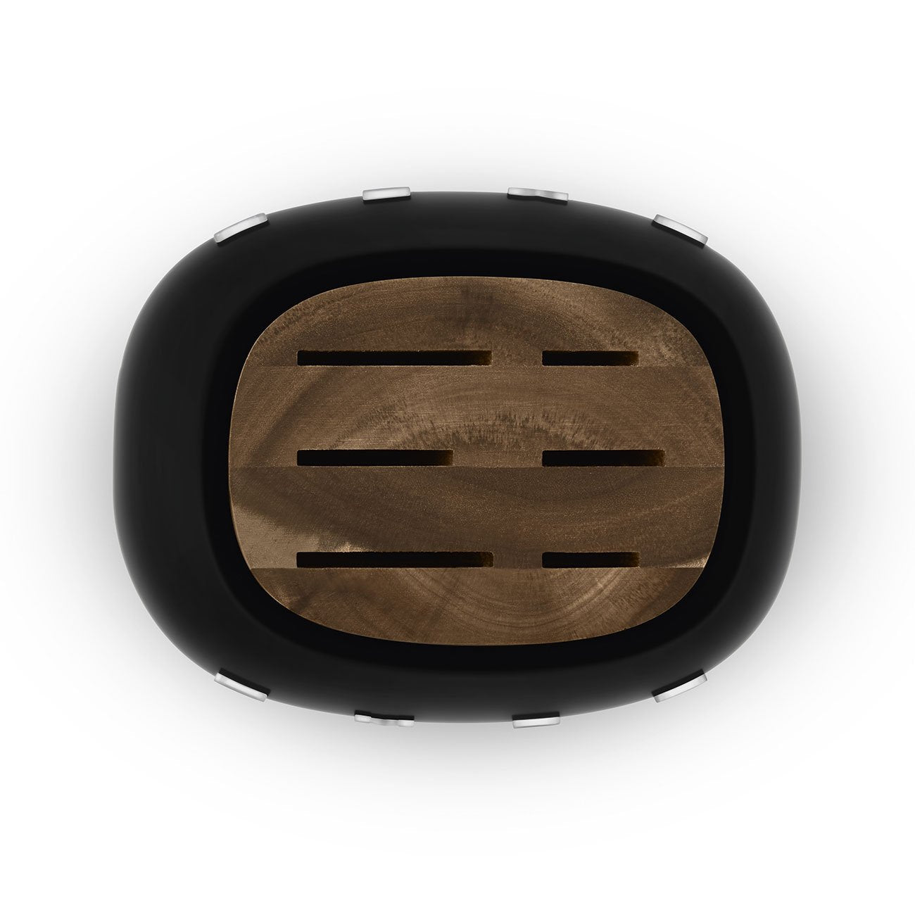 Bloque De Cuchillos Smeg Estilo Años 50 Negro Kbsf02bl