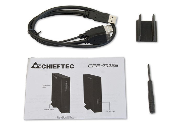 Chieftec Ceb-7025s - Carcasa De Almacenamiento - 2.5" (6.4 Cm)