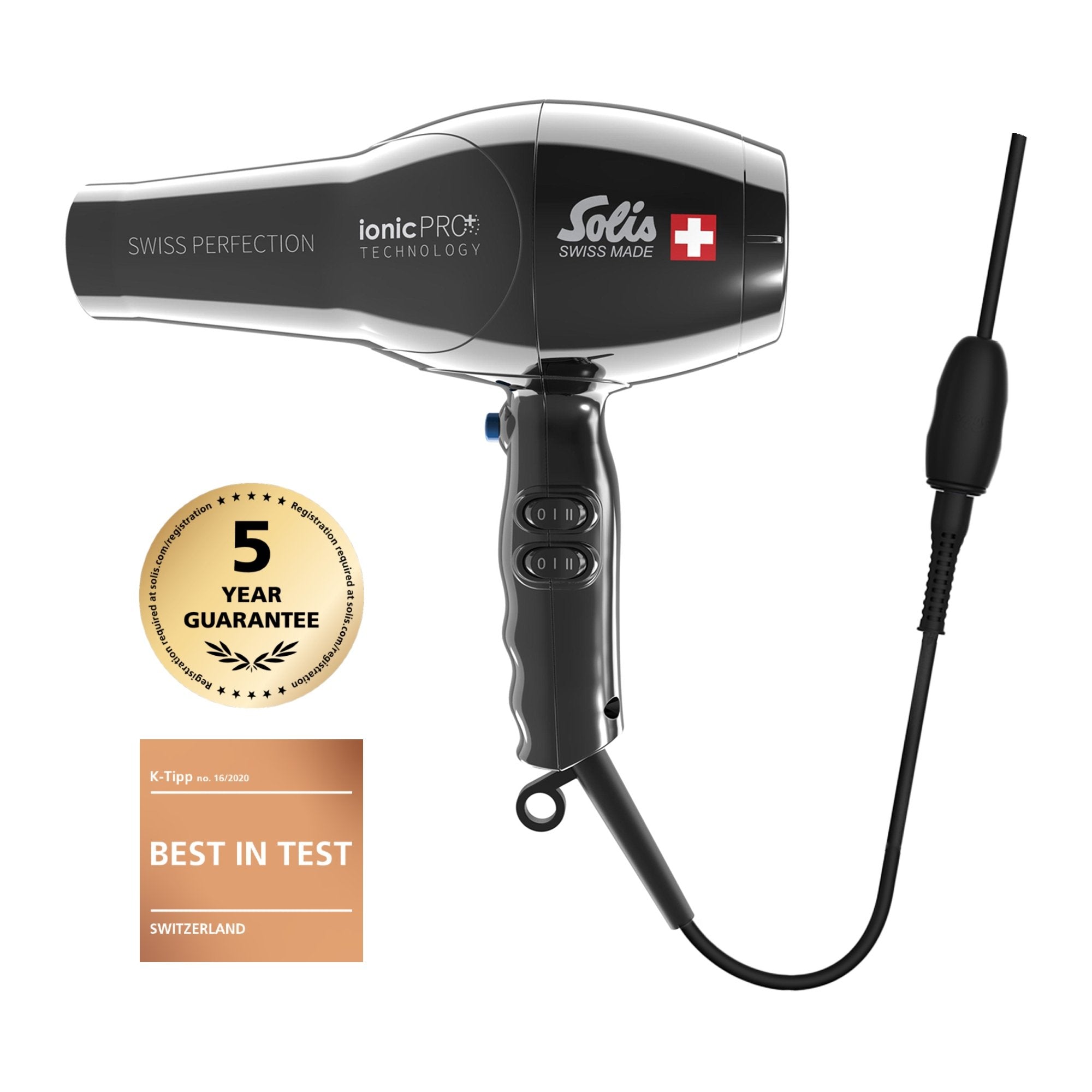 EAN 7611210968122 - Solis Swiss Perfection 360º ionicPRO (440) secador 2300 W Negro imagen 2