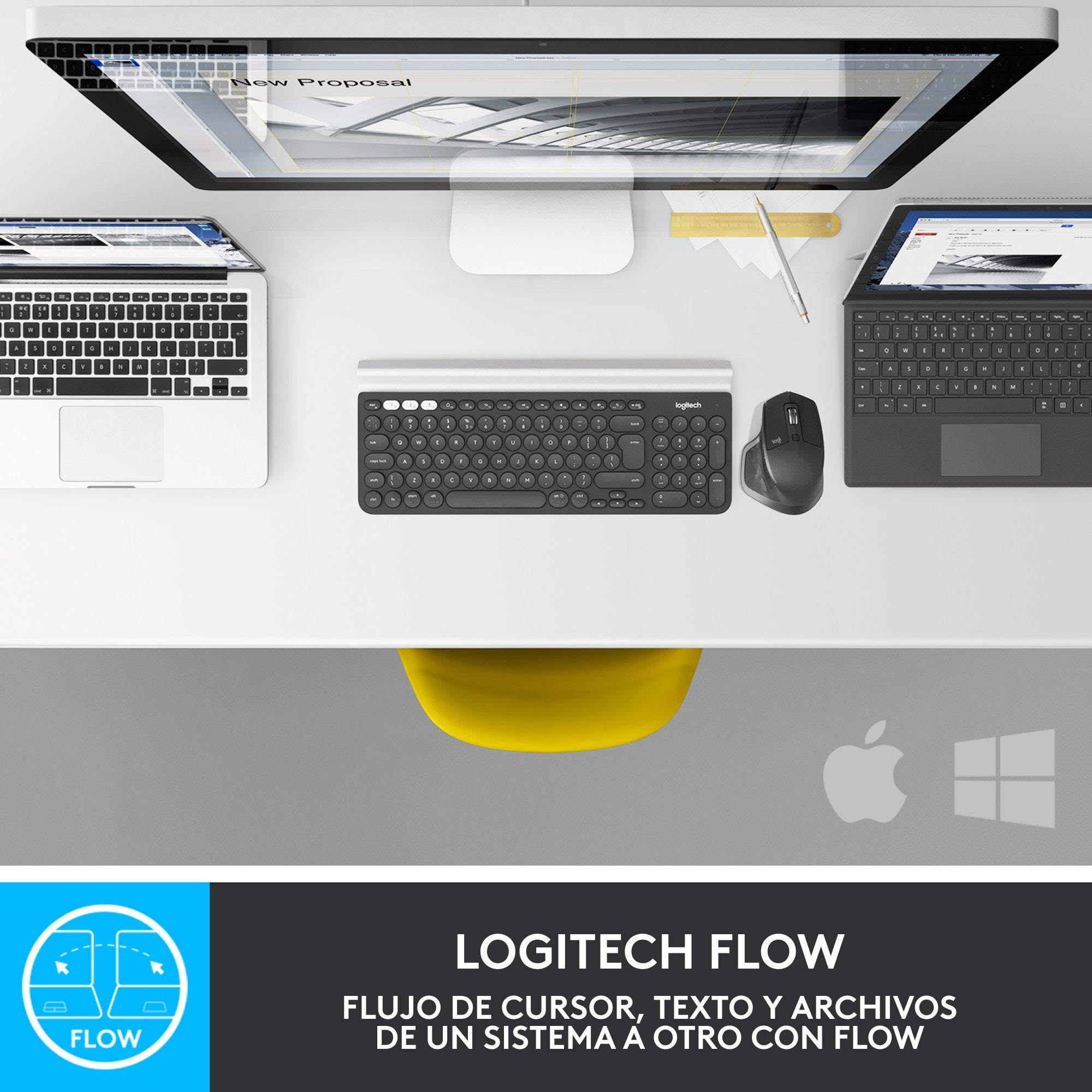 EAN 5099206118089 - Logitech MX Master 2S ratón Oficina mano derecha RF Wireless + Bluetooth Laser 4000 DPI imagen 7
