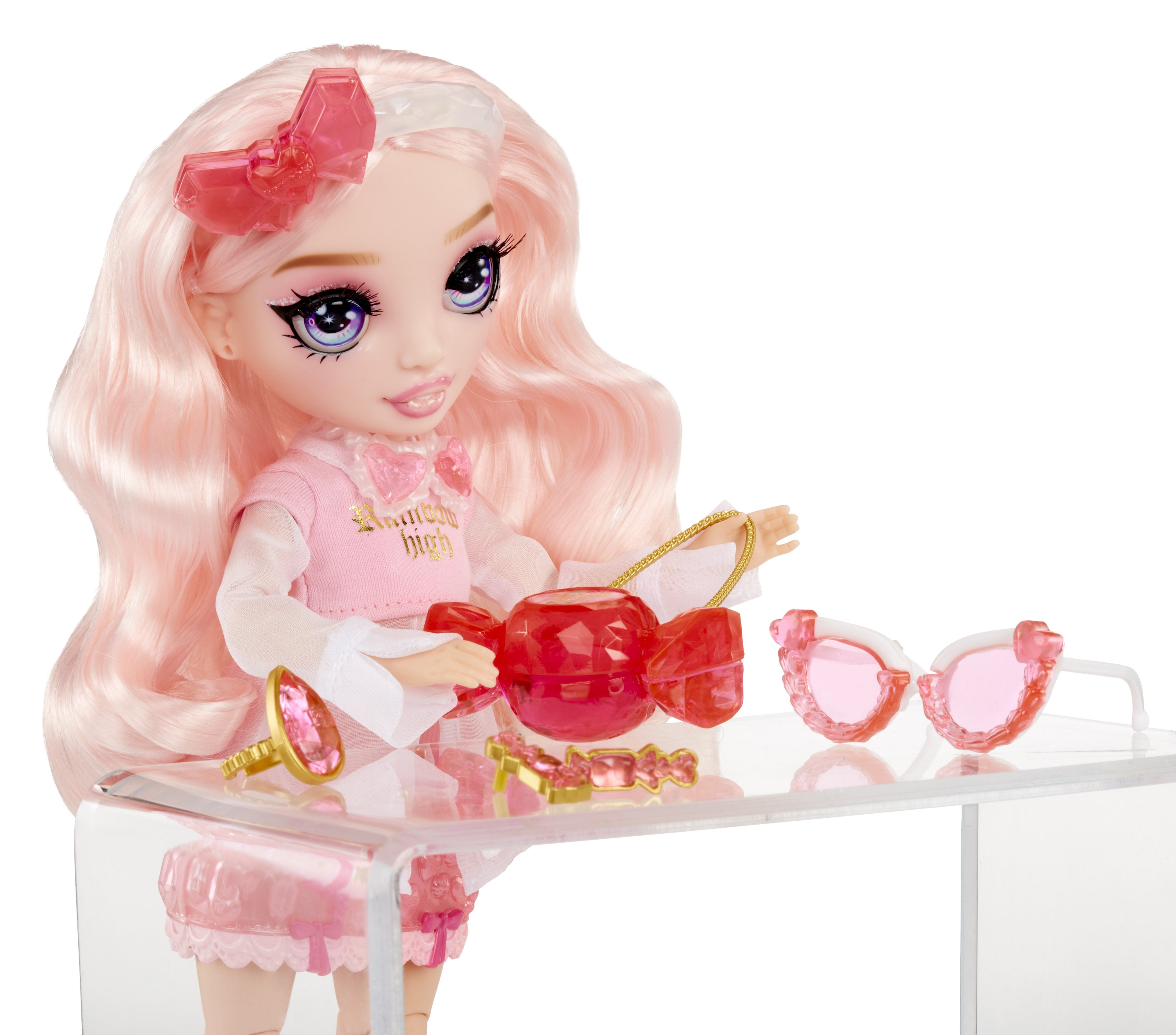 EAN 0035051121367 - Rainbow High Creative Crystals Fashion Doll- Bella imagen 11
