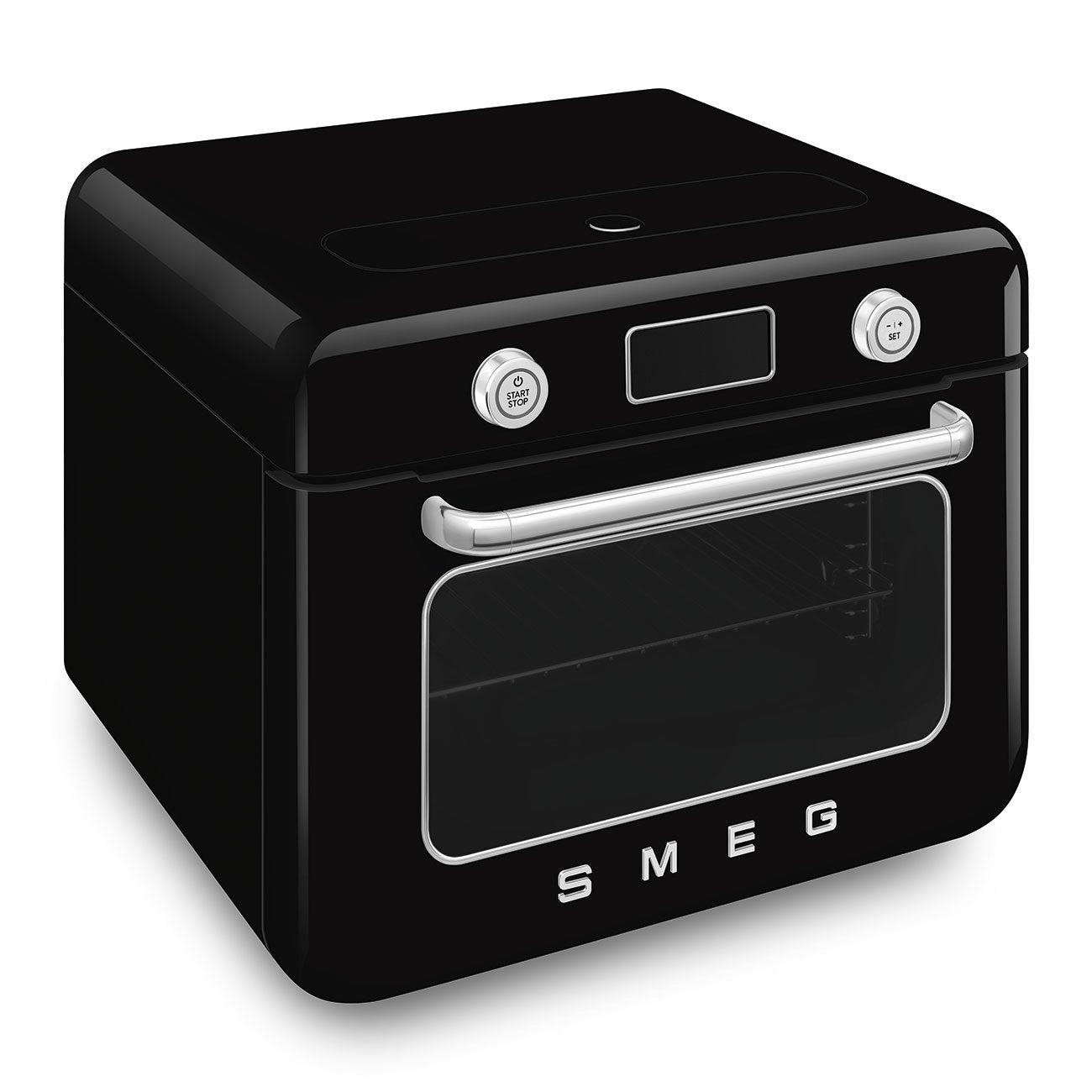 EAN 8017709333850 - Smeg COF01BLEU horno de vapor Pequeño Negro Botones, Giratorio imagen 3