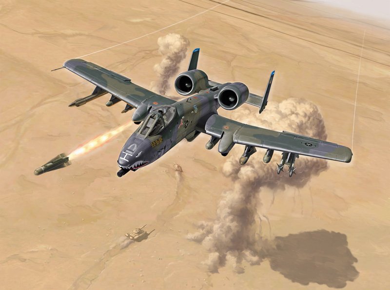 EAN 8001283013765 - Italeri A-10 A/C Thunderbolt II Maqueta de avión de ala fija Kit de montaje 1:72 imagen 2
