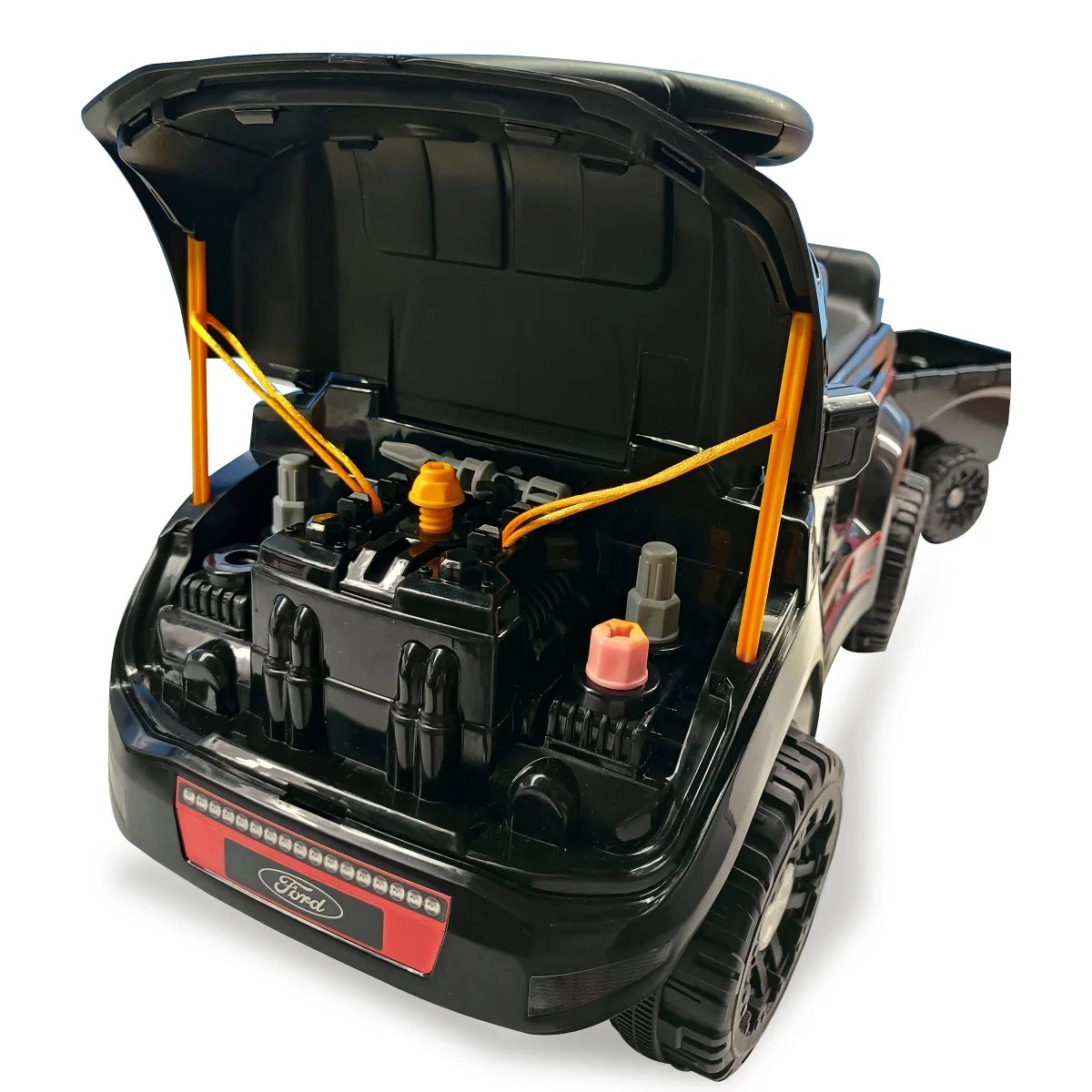 Jamara Rutscher Shelby Ford F-150 Raptor Con Anhänger Negro