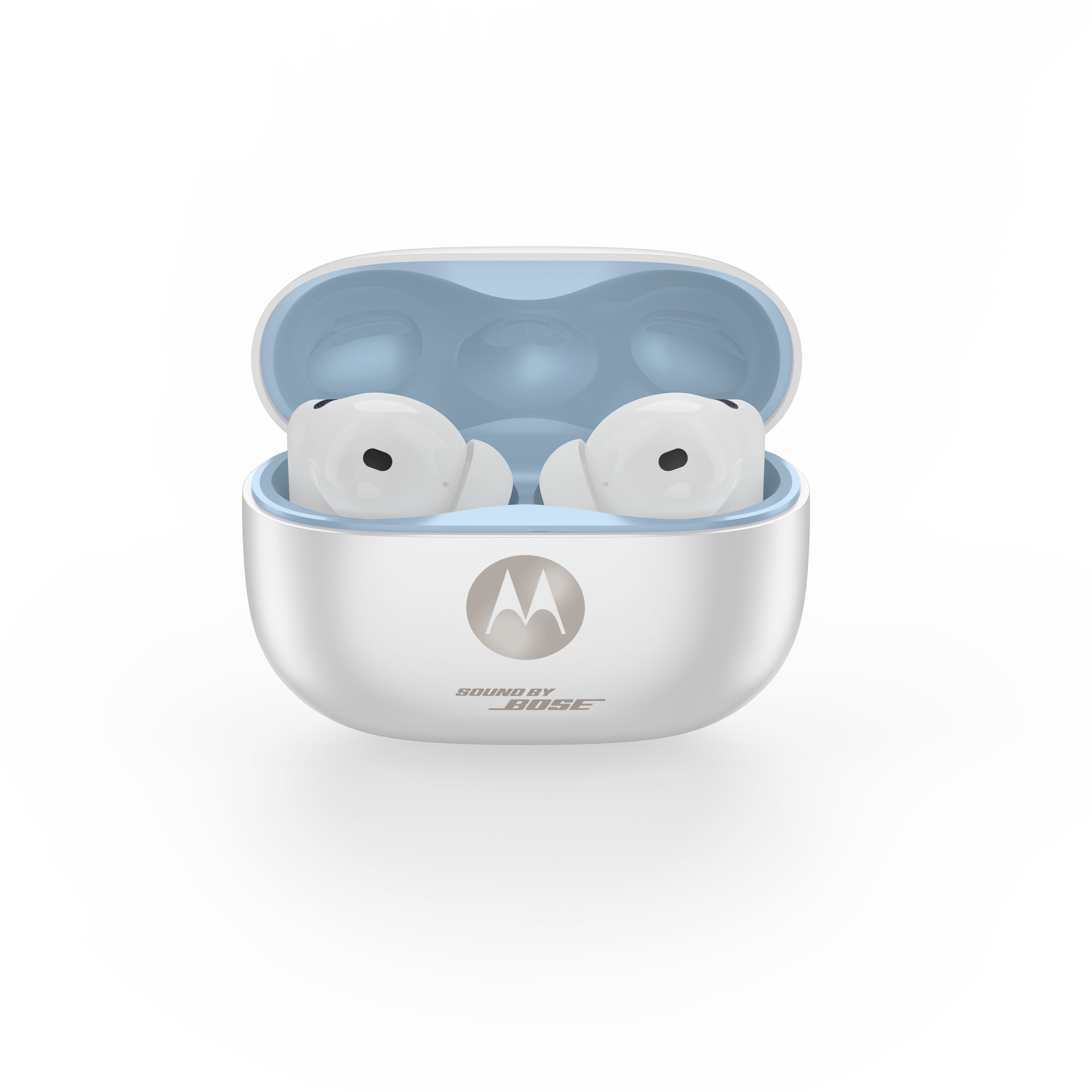 Motorola Moto Buds 2 Plus Auriculares Inalámbricos Con Micro En Oreja Bluetooth Cancelación De Sonido Activo Pantone Cool White