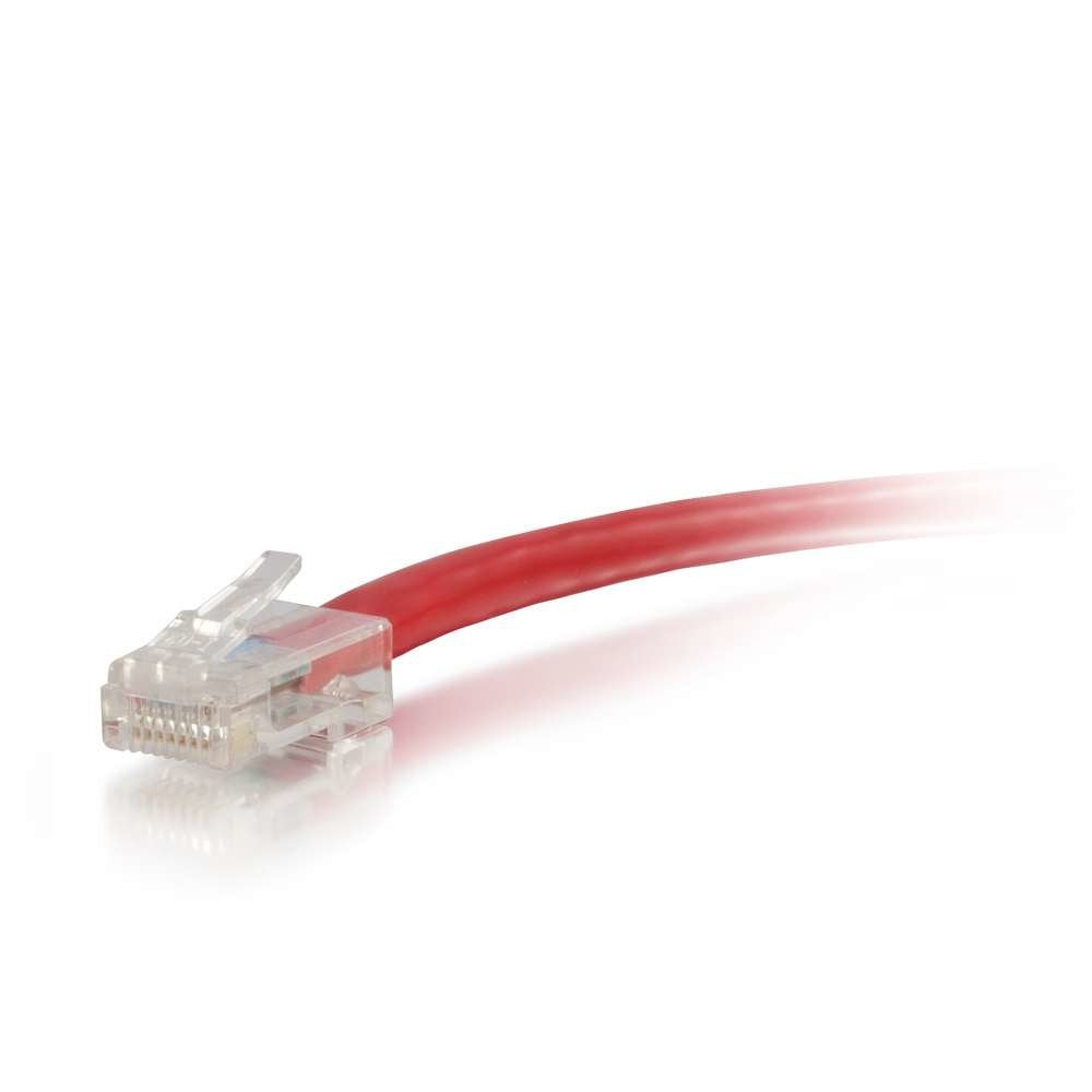 Cable De Conexión De Red De 0,5 M Cat5e Sin Blindaje Y Sin Funda (Utp), Color Rojo