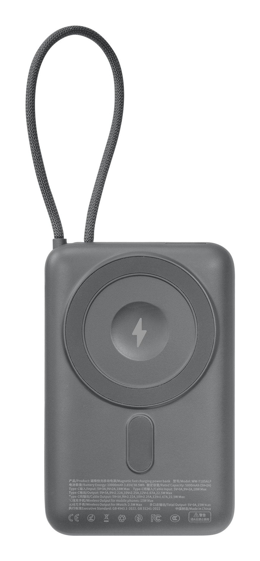 Laut Power Charge Riser+ Negro Powerbank