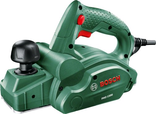 Bosch  Cepillo Eléctrico Pho 1500 Verde/Negro, 550 Vatios 06032a4000