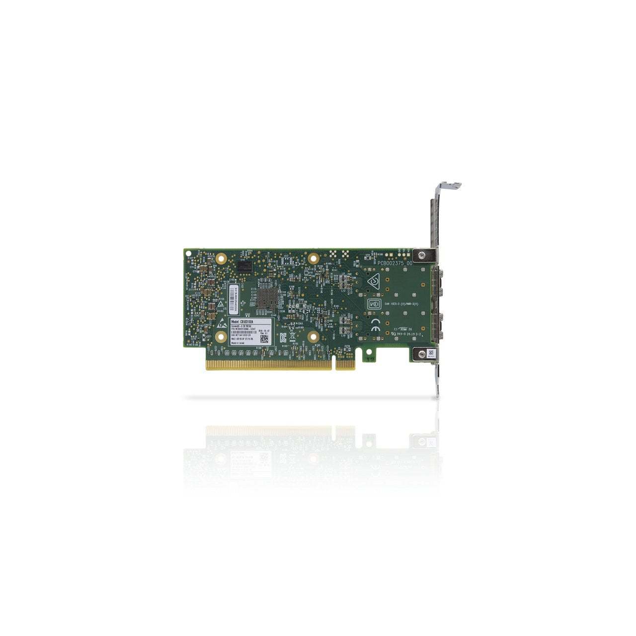 Nvidia Connectx-6 Dx En Crypto Disabled Adaptador De Red Pcie 4.0 X16 100 Gigabit Qsfp56 X 2