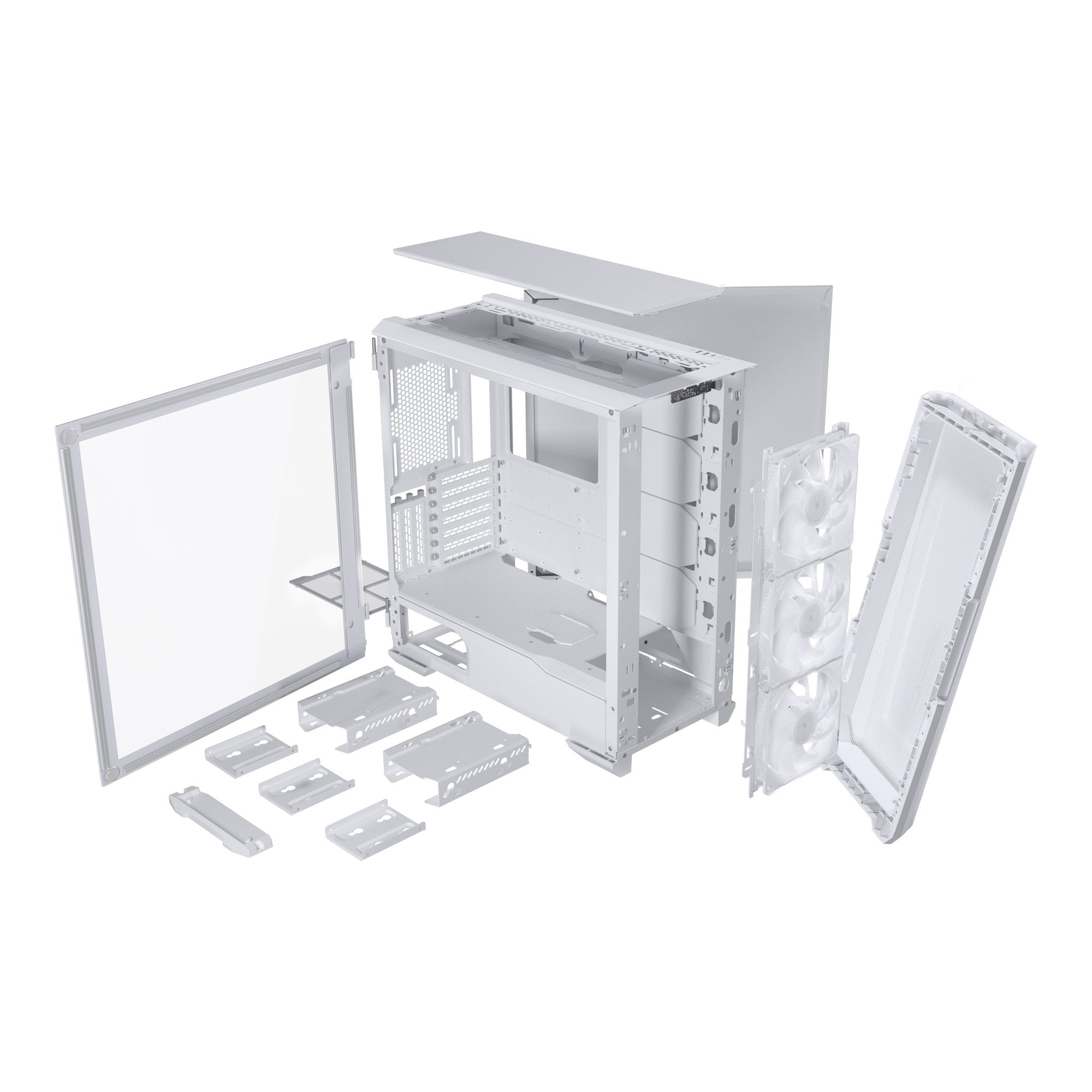 Phanteks Eclipse G500a D-Rgb Midi-Tower, Temperojo Glass - Matt Blanco