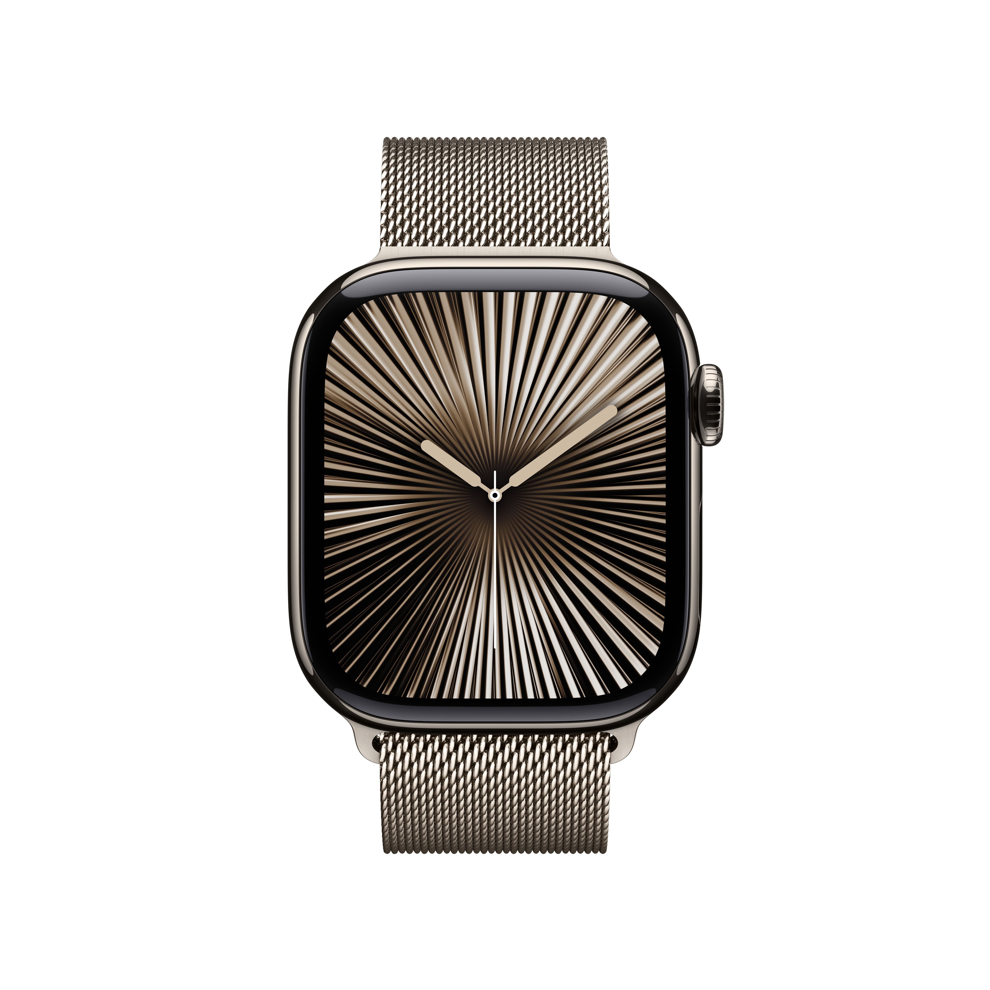 EAN 0195949566172 - Apple Watch Series 10 OLED 42 mm Digital 374 x 446 Pixeles Pantalla táctil 4G Titanio Wifi GPS (satélite) imagen 2
