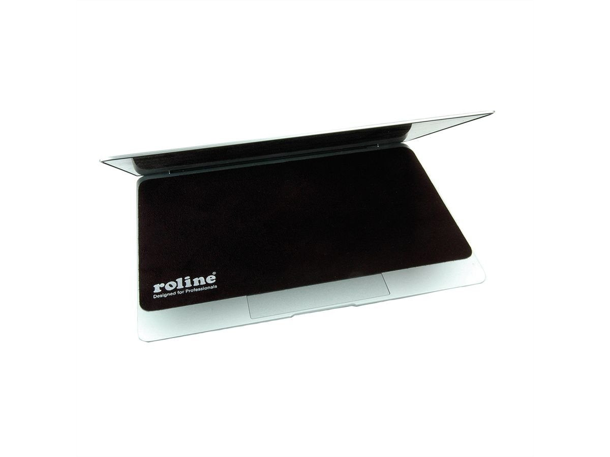 Roline Ratonmatte, 3in1 Notebook Combo Mousepad, Schwarz