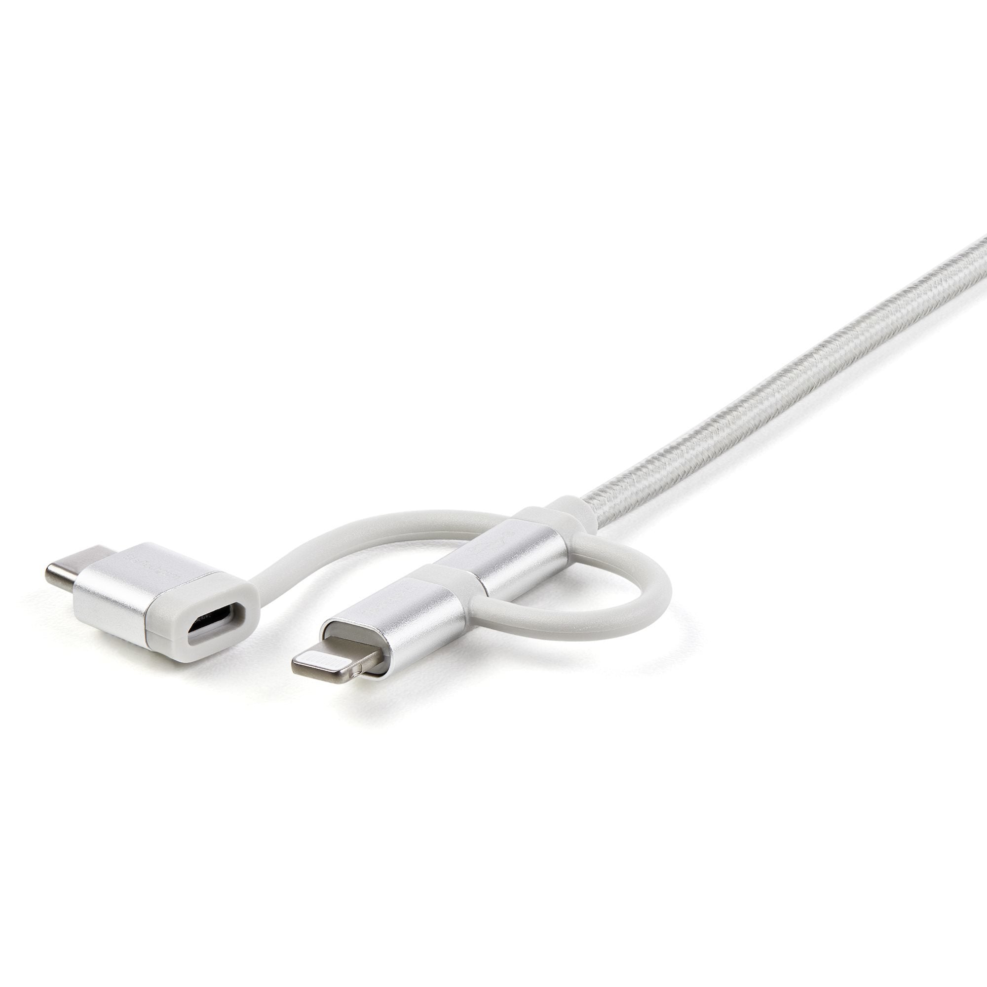 EAN 0065030868365 - StarTech.com LTCUB1MGR cable USB USB 2.0 Micro-USB B Plata imagen 7