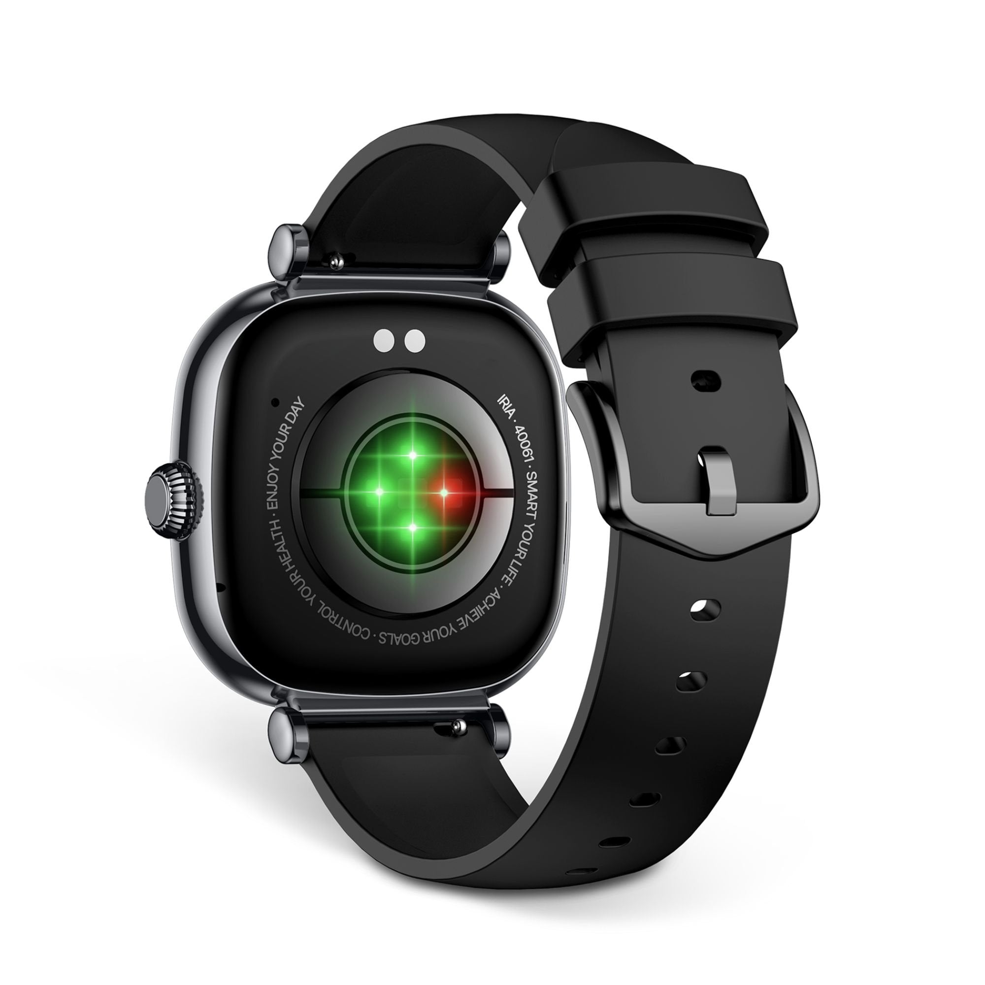 Ksix Iria Negro Smartwatch 1.7" 2 Correas (Metal + Silicona)