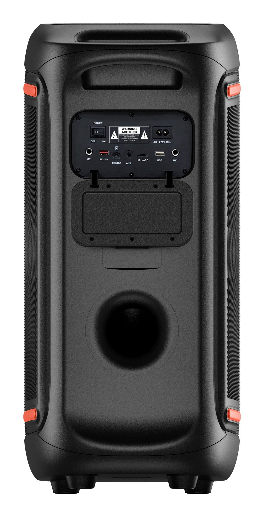 Altavoz De Fiesta Denver Bps-370 Bluetooth Con 100w De Potencia